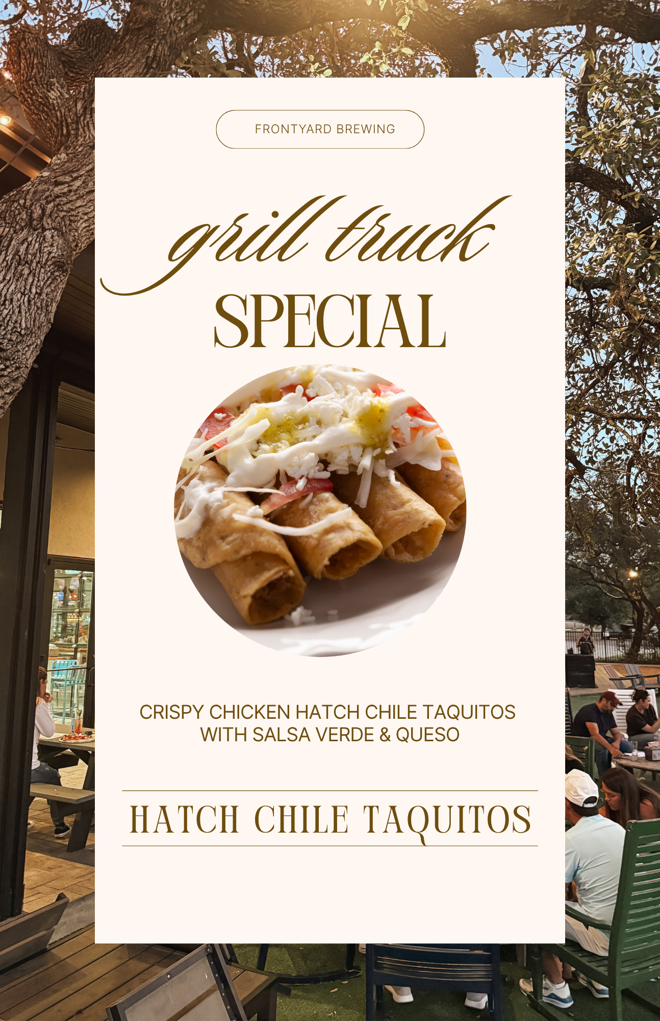Grill Truck Special - Crispy Taquitos