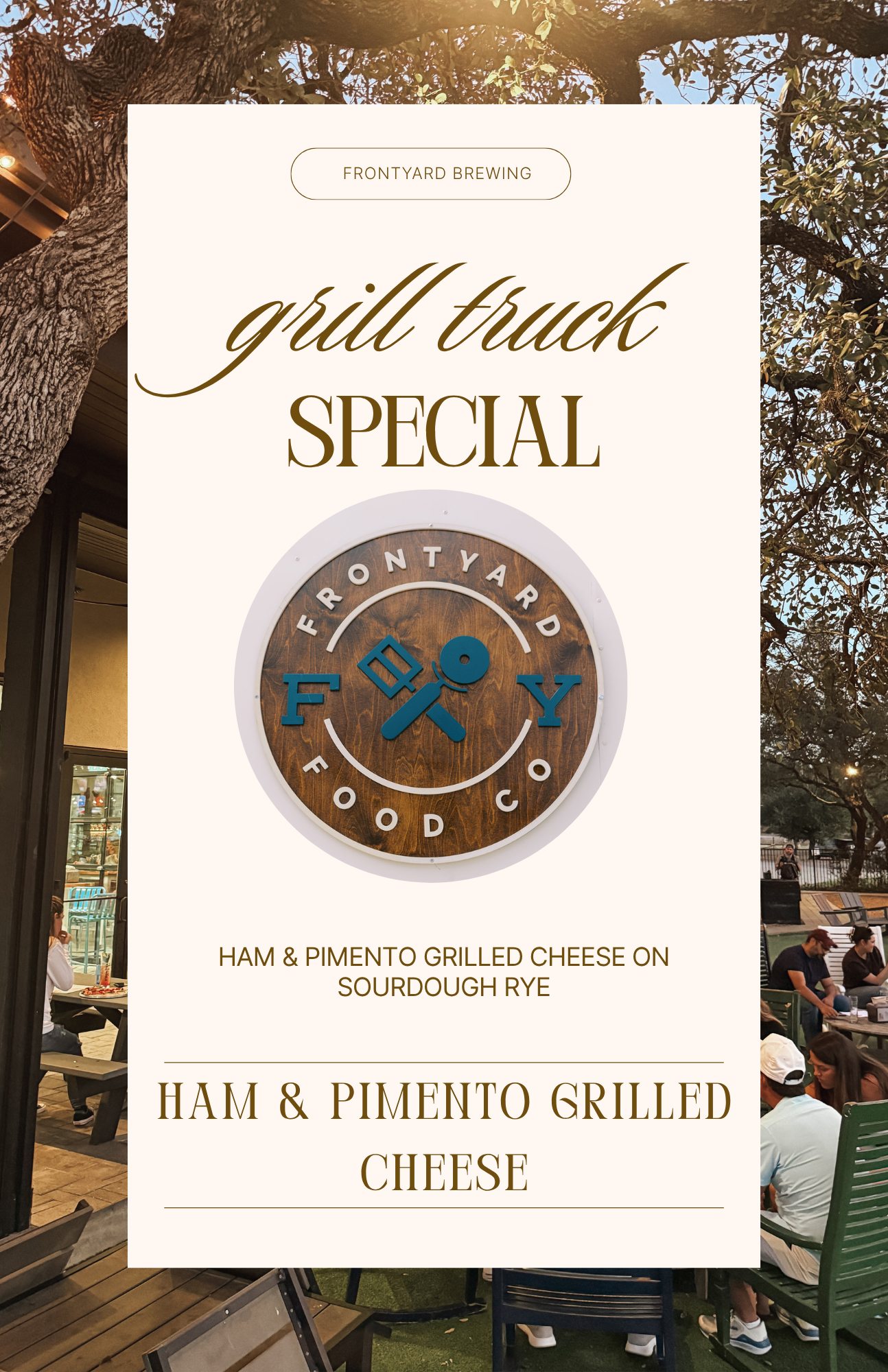 Grill Truck Special - Ham &amp; Pimento