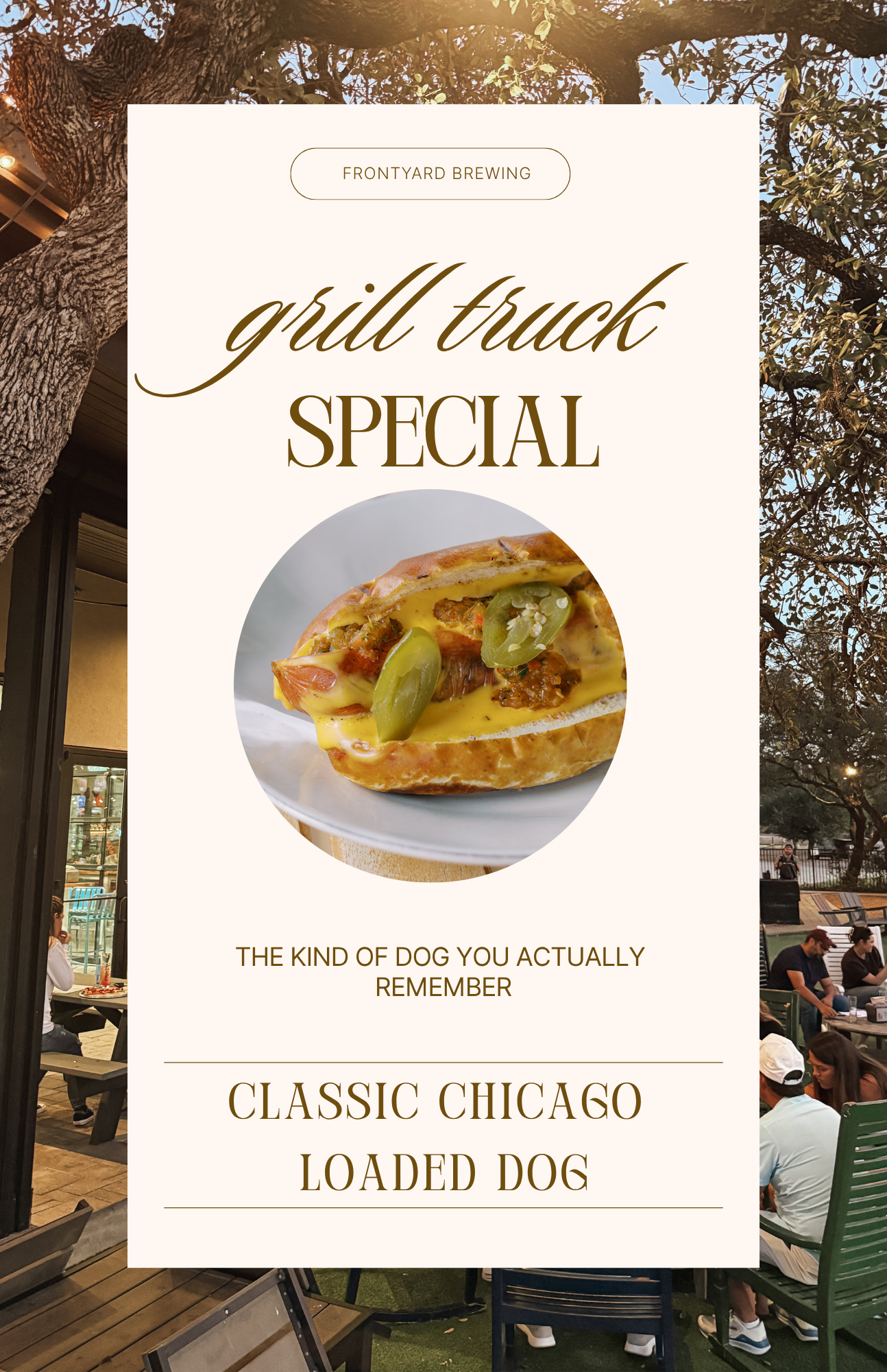 Grill Truck Special - Classic Chicago Dog