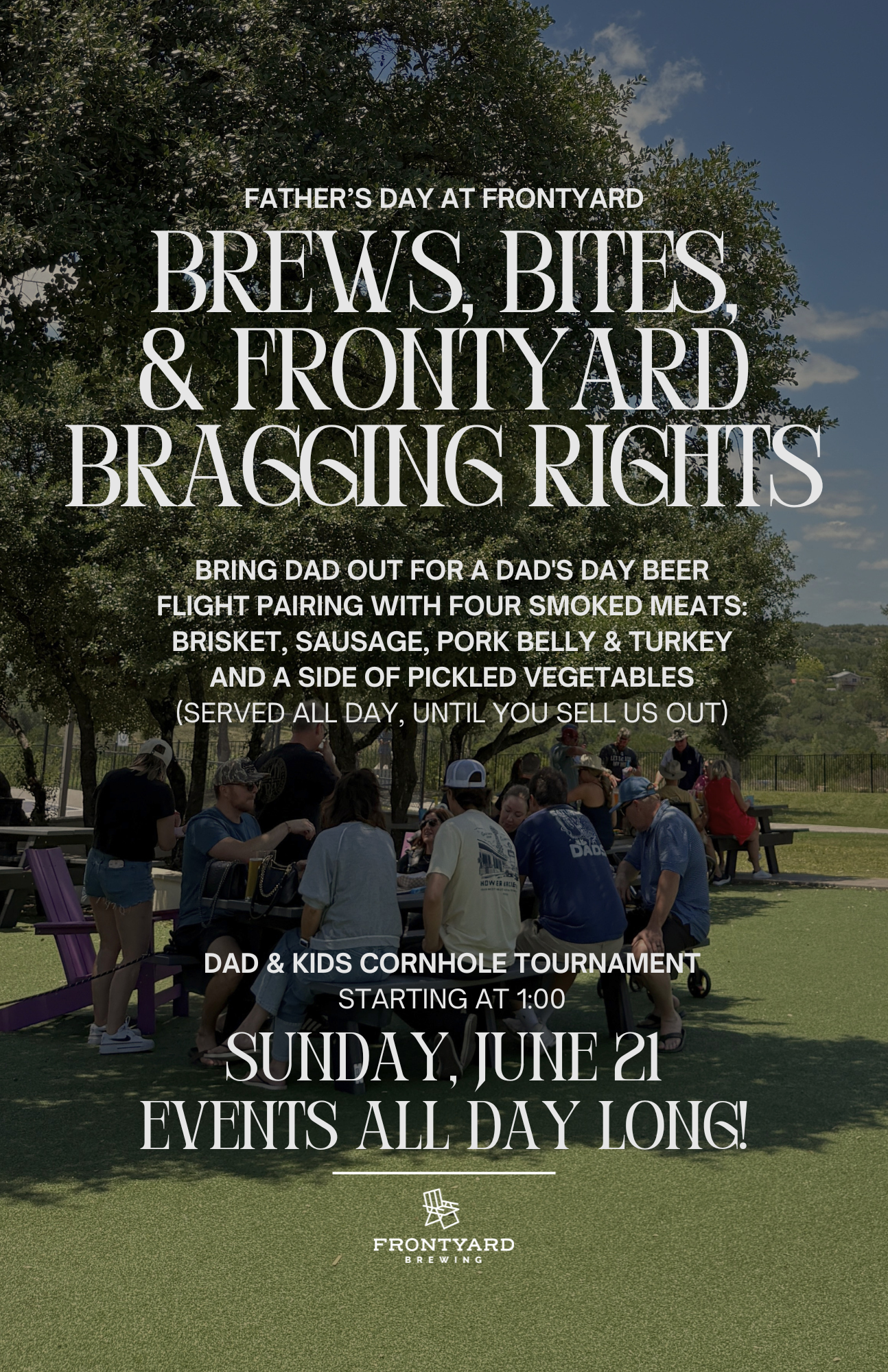 Dad’s Day Frontyard Style 
