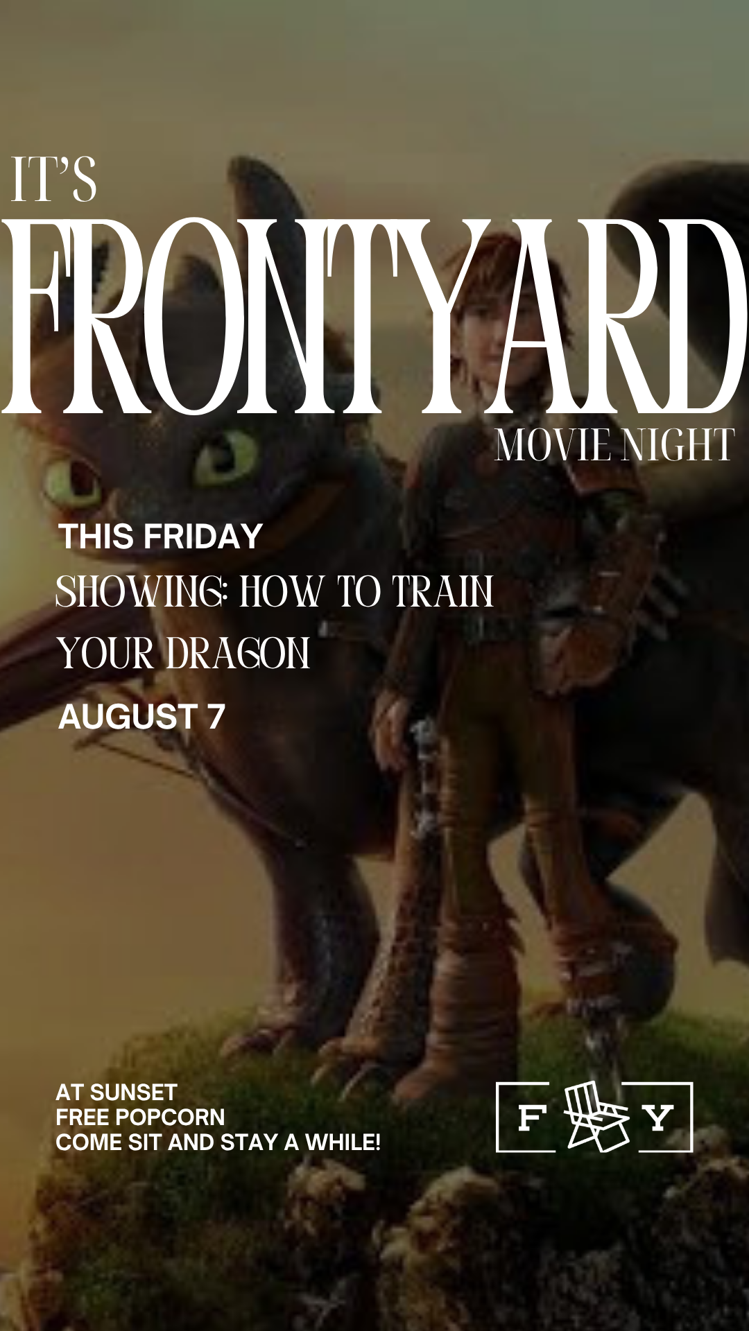 Summer Movie Nights - How To Train Your Dragon