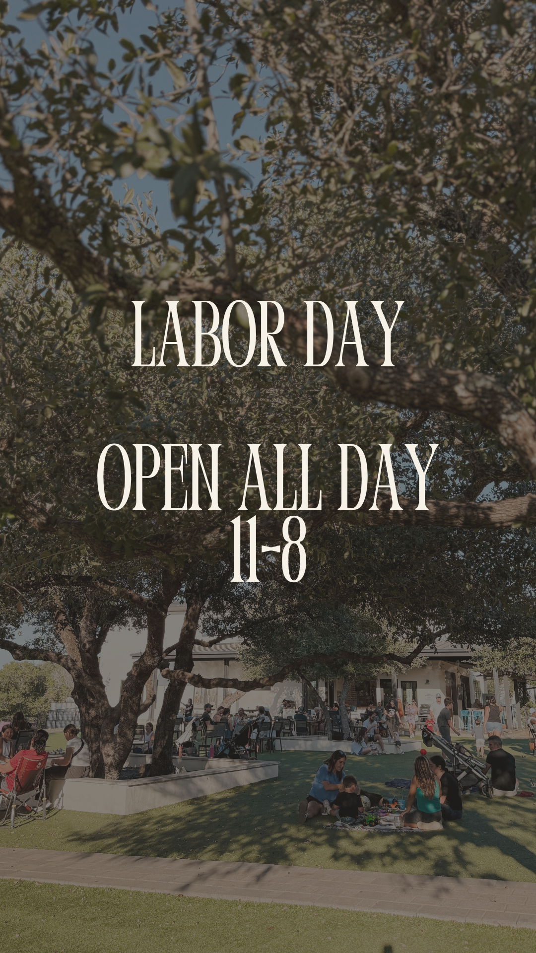OPEN Labor Day
