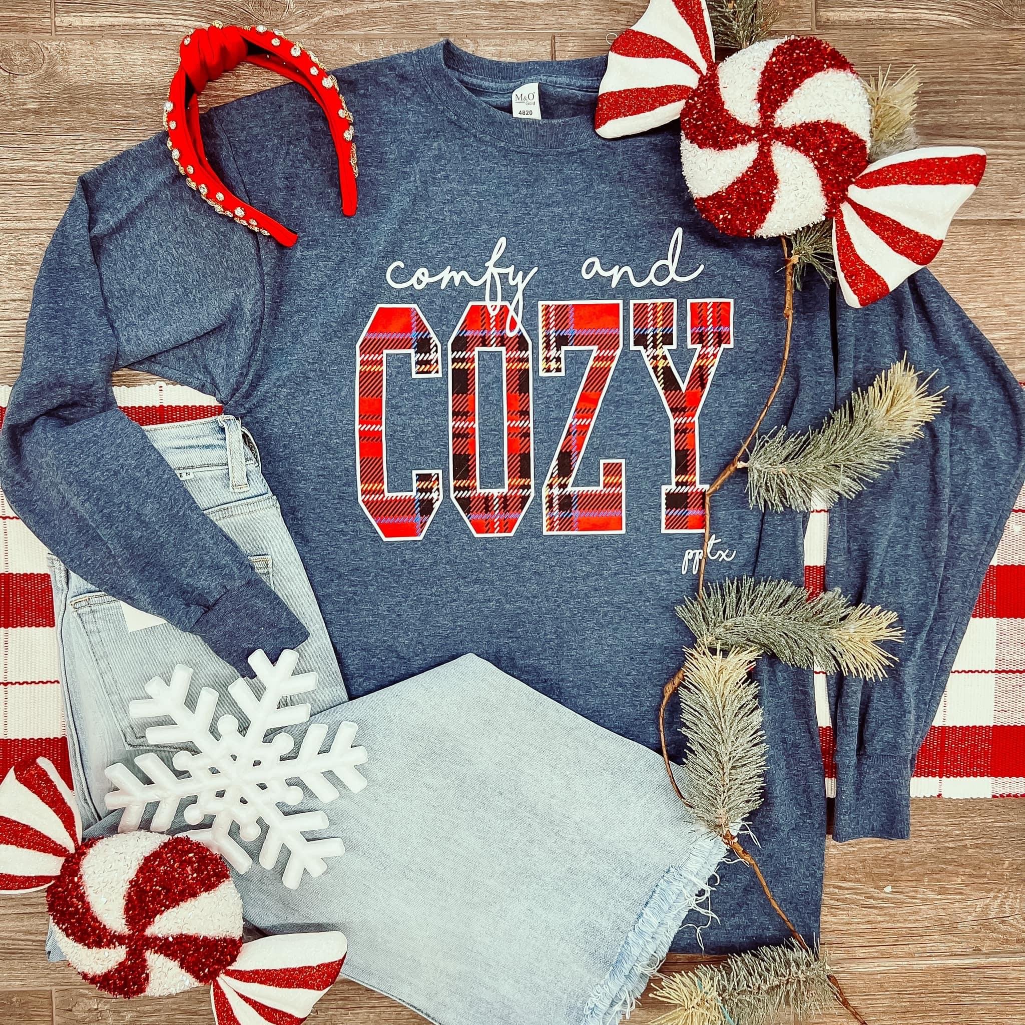 Comfy and Cozy long sleeved tee