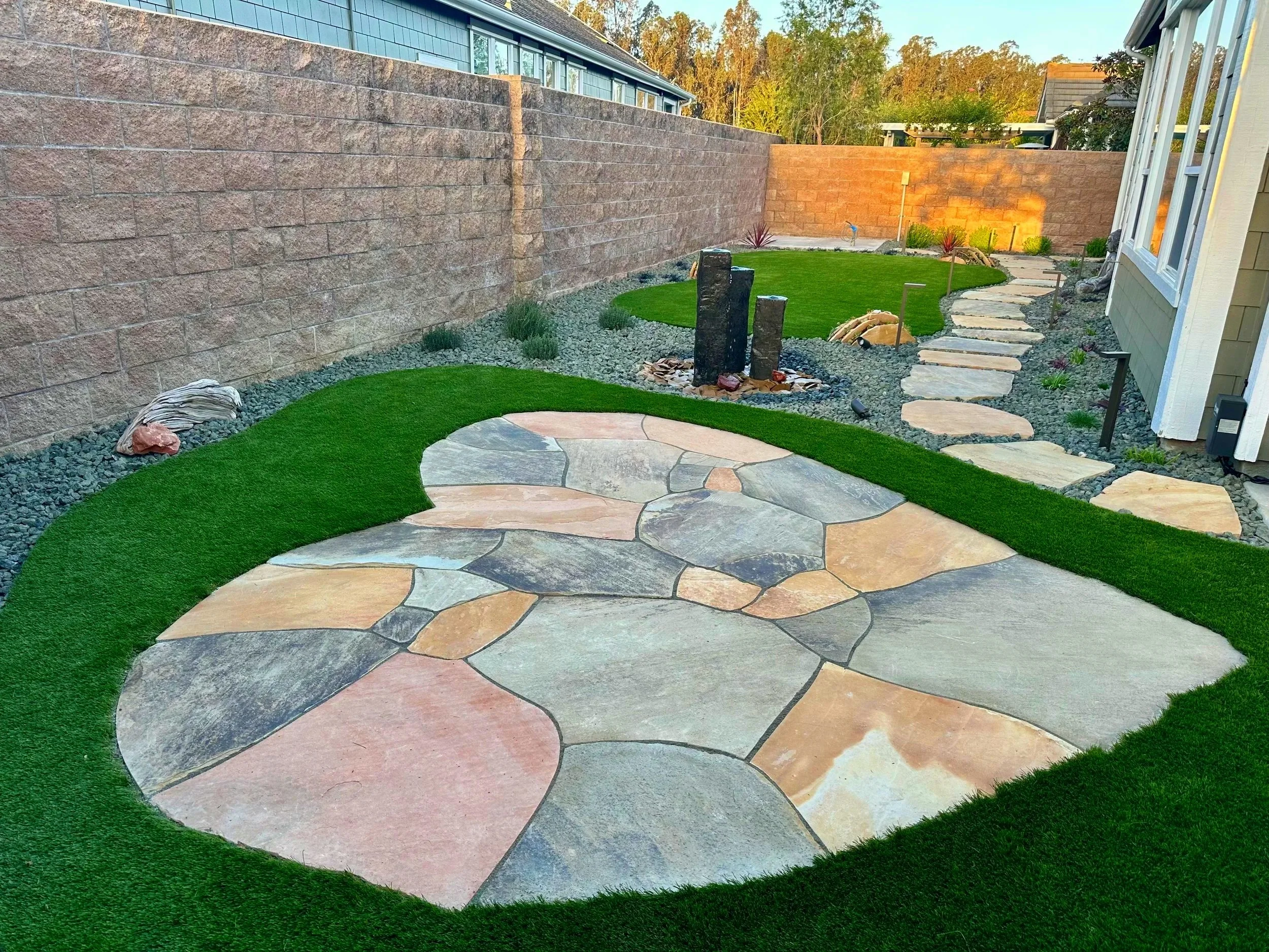 FLAGSTONE PATIO