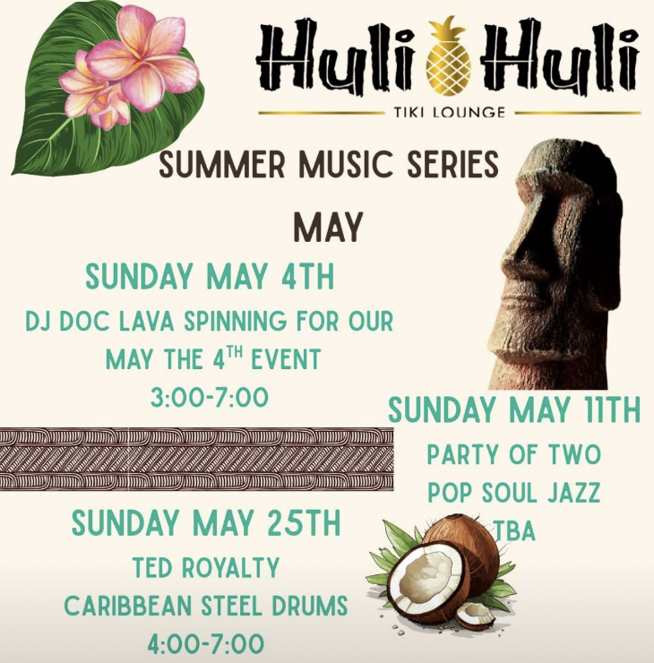 Huli Huli Summer Music Series: Ted Royalty Caribbean Steel Drums