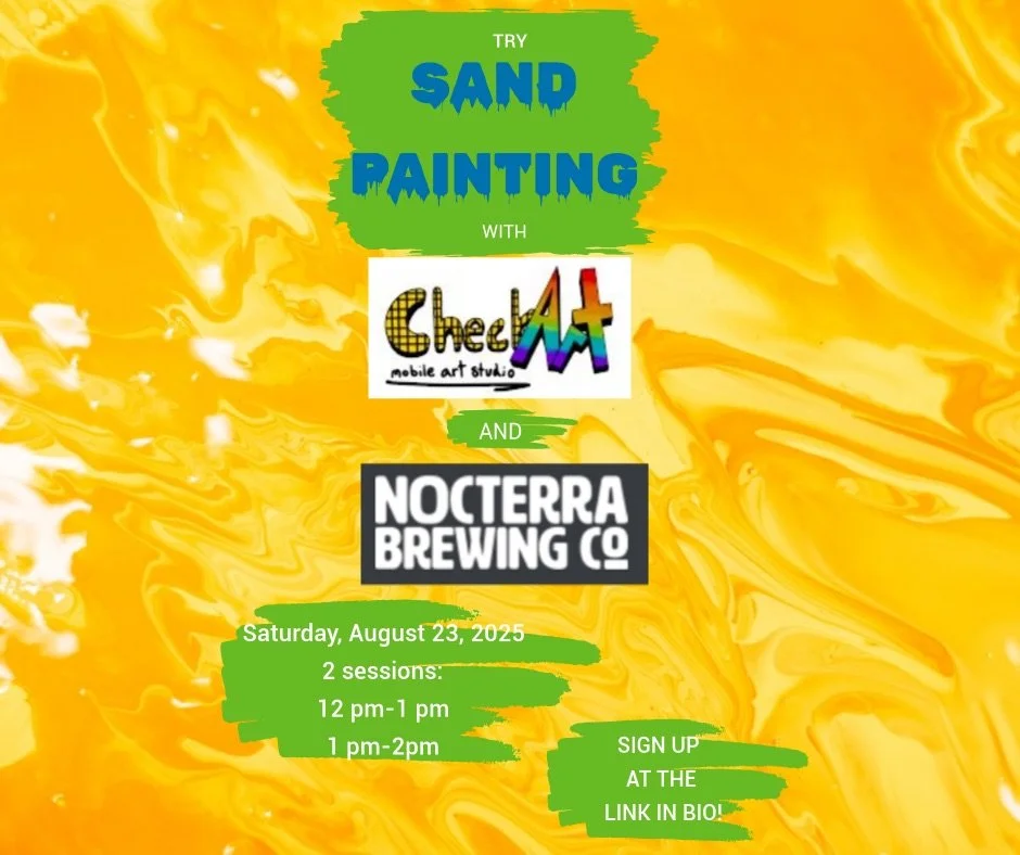 Sand Painting at Nocterra Brewing Co