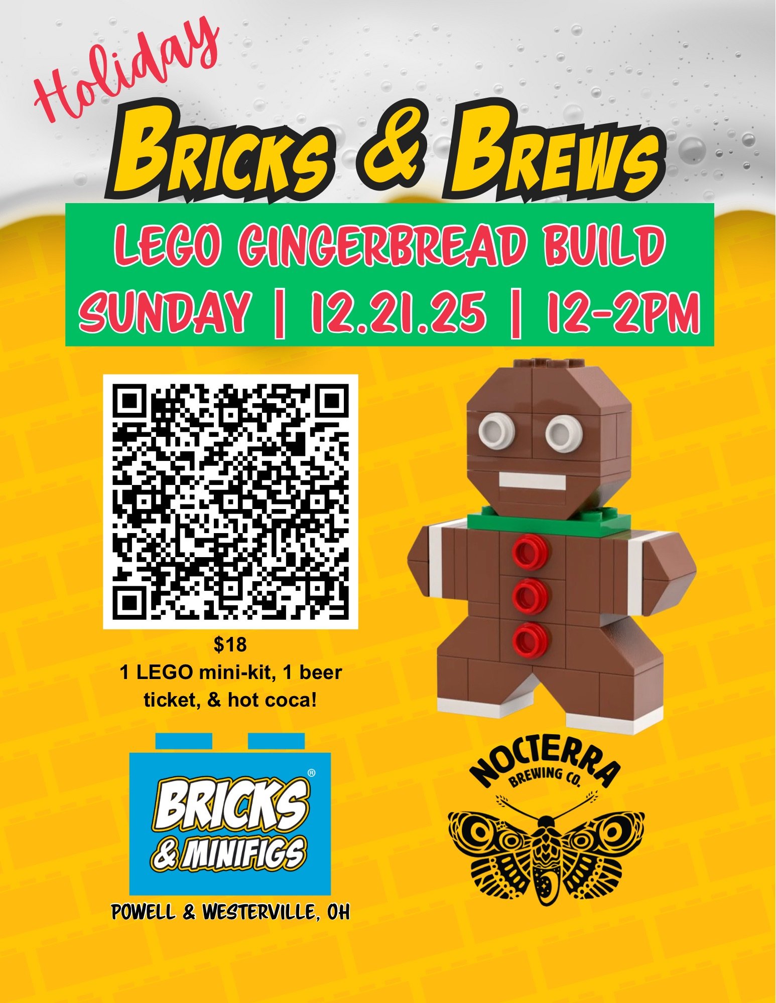 LEGO Gingerbread Build @ Nocterra