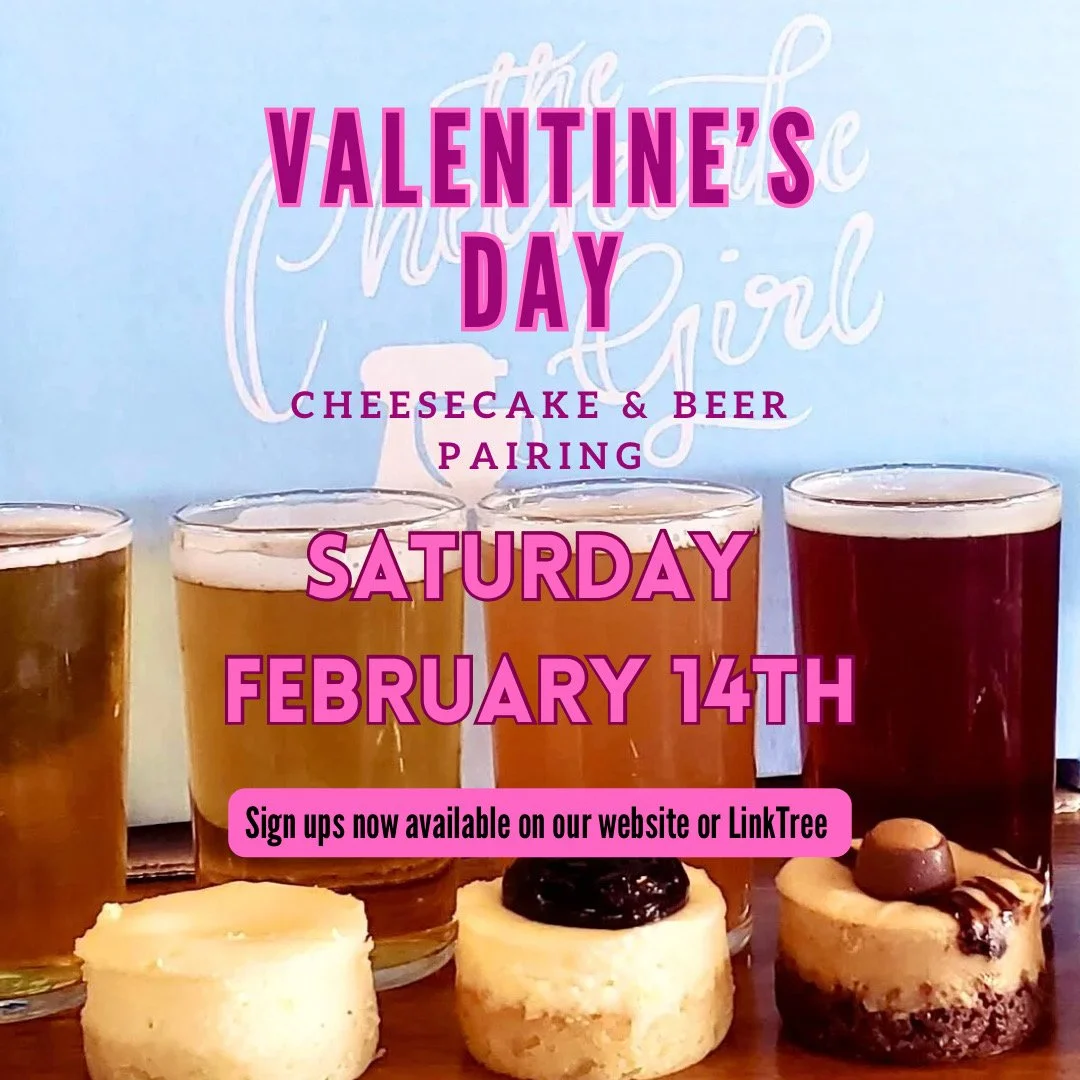 2026 Valentine's Day Cheesecake & Beer Pairing