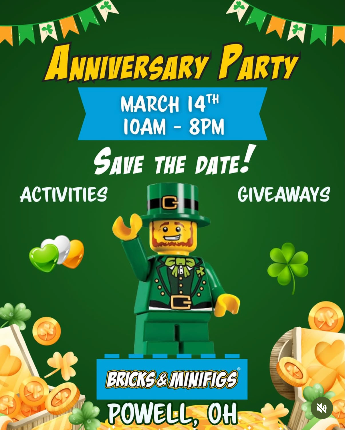 Bricks and Minifigs Anniversary  Party
