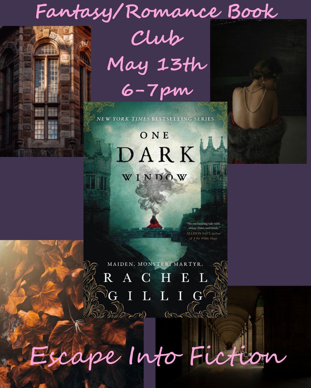 May Fantasy/Romance Book Club