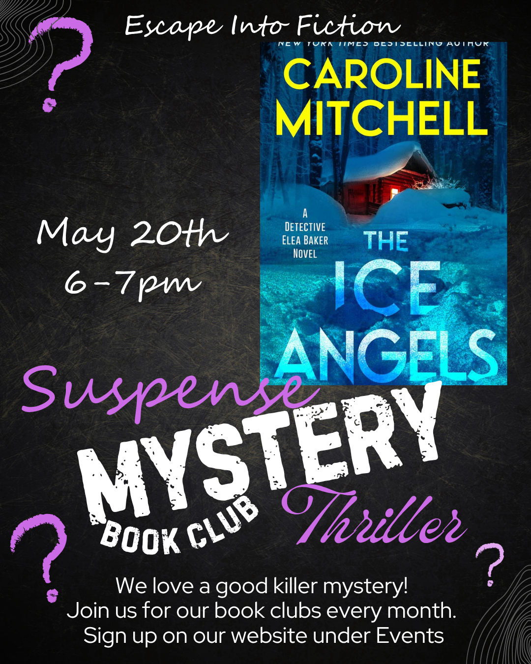 May Mystery Book Club
