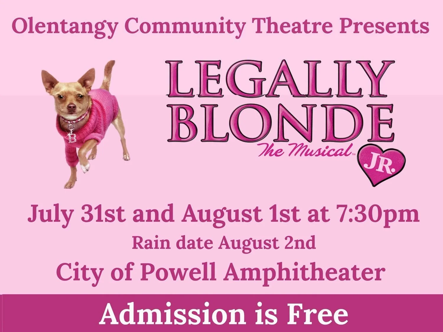Legally Blonde Jr - The Musical