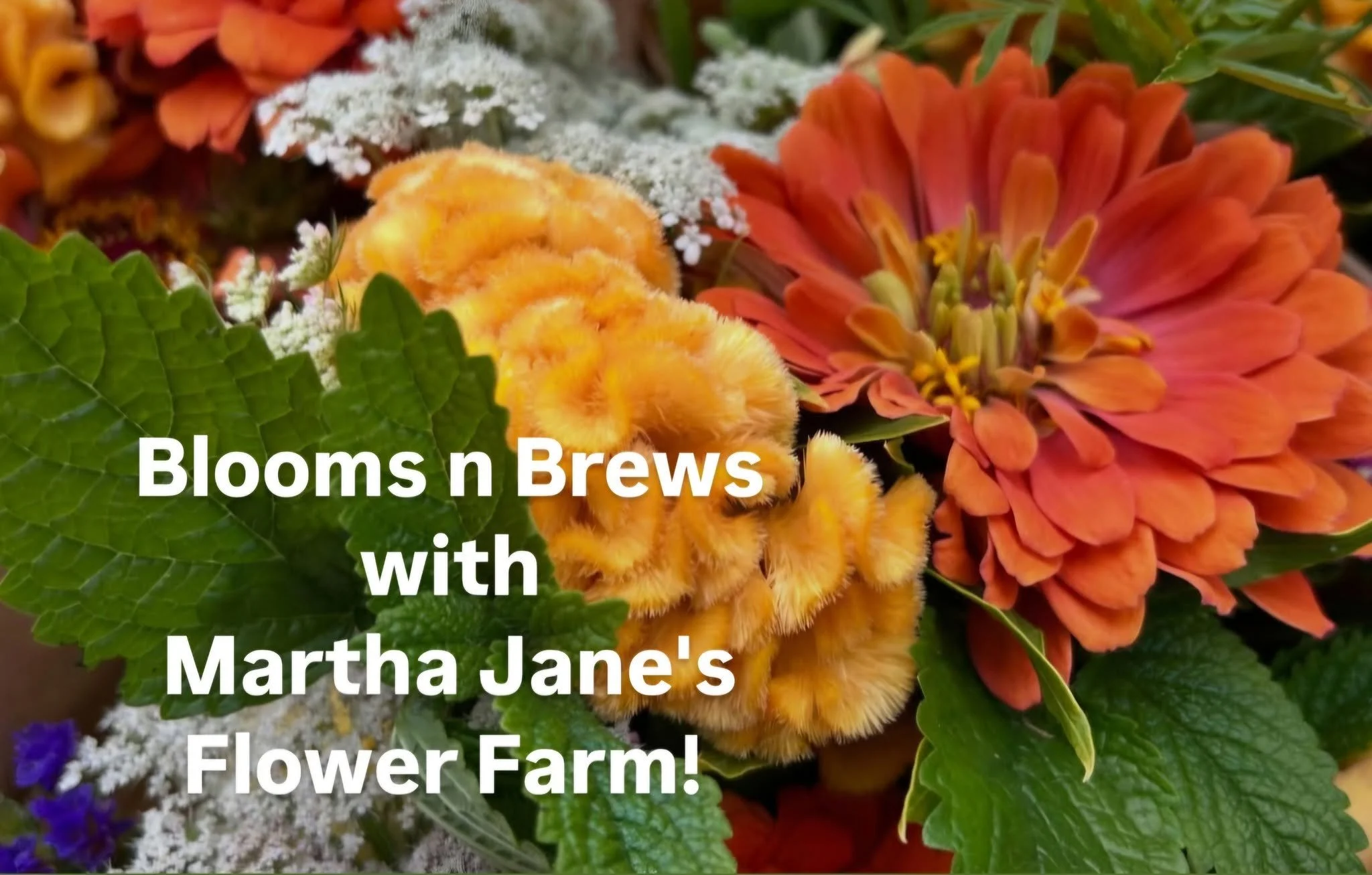 Blooms n Brews with Martha Jane's Flower Farm