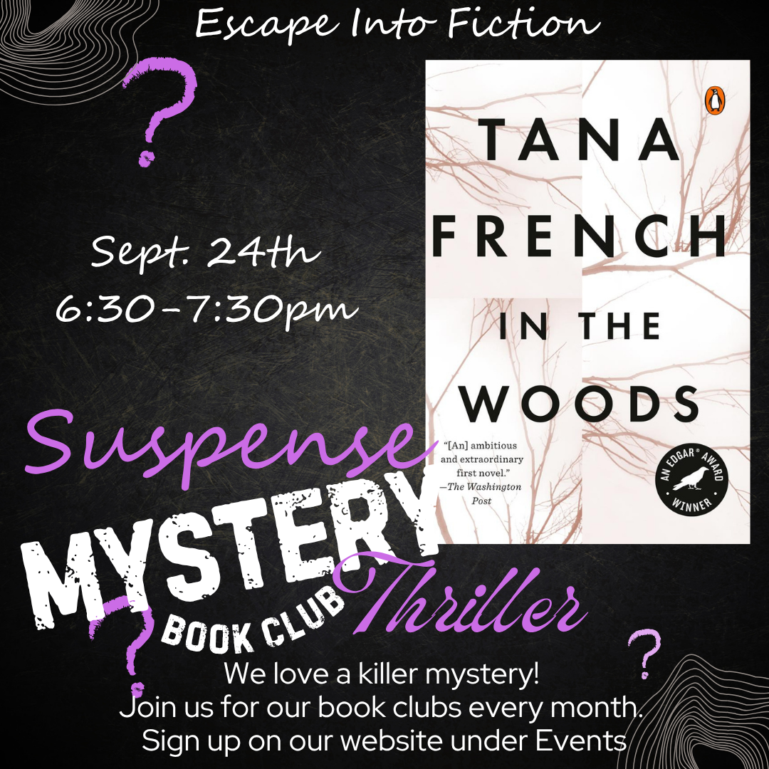 September Mystery Book Club