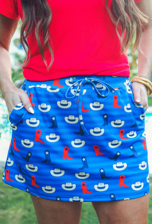 PREORDER - Hey There Cowboy Skort