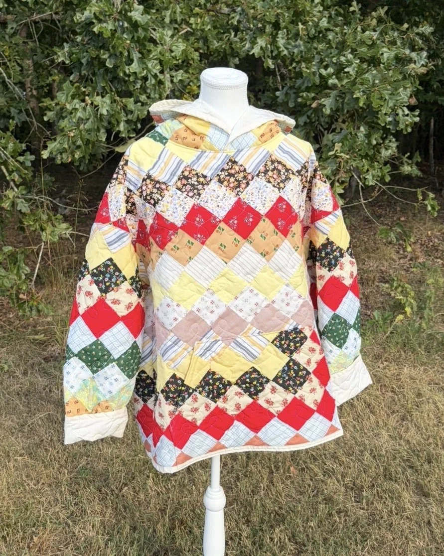 Vintage Quilt Hoodie