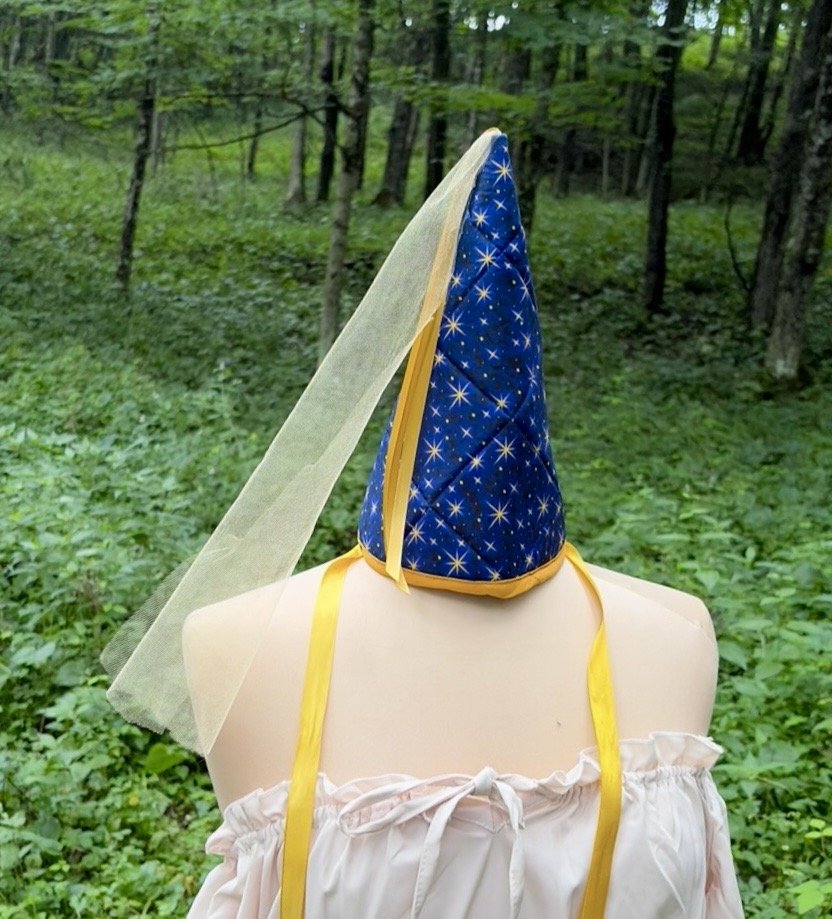 Youth Princess Hat - Bright Blue