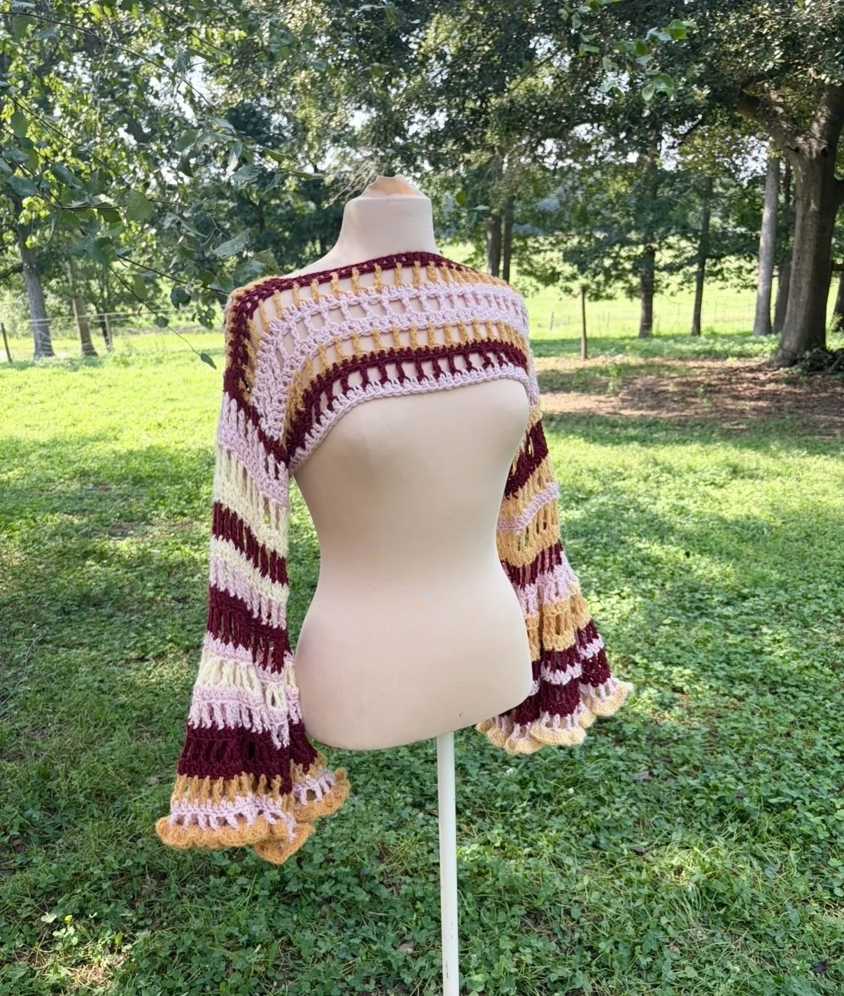 Flared Sleeve Shrug