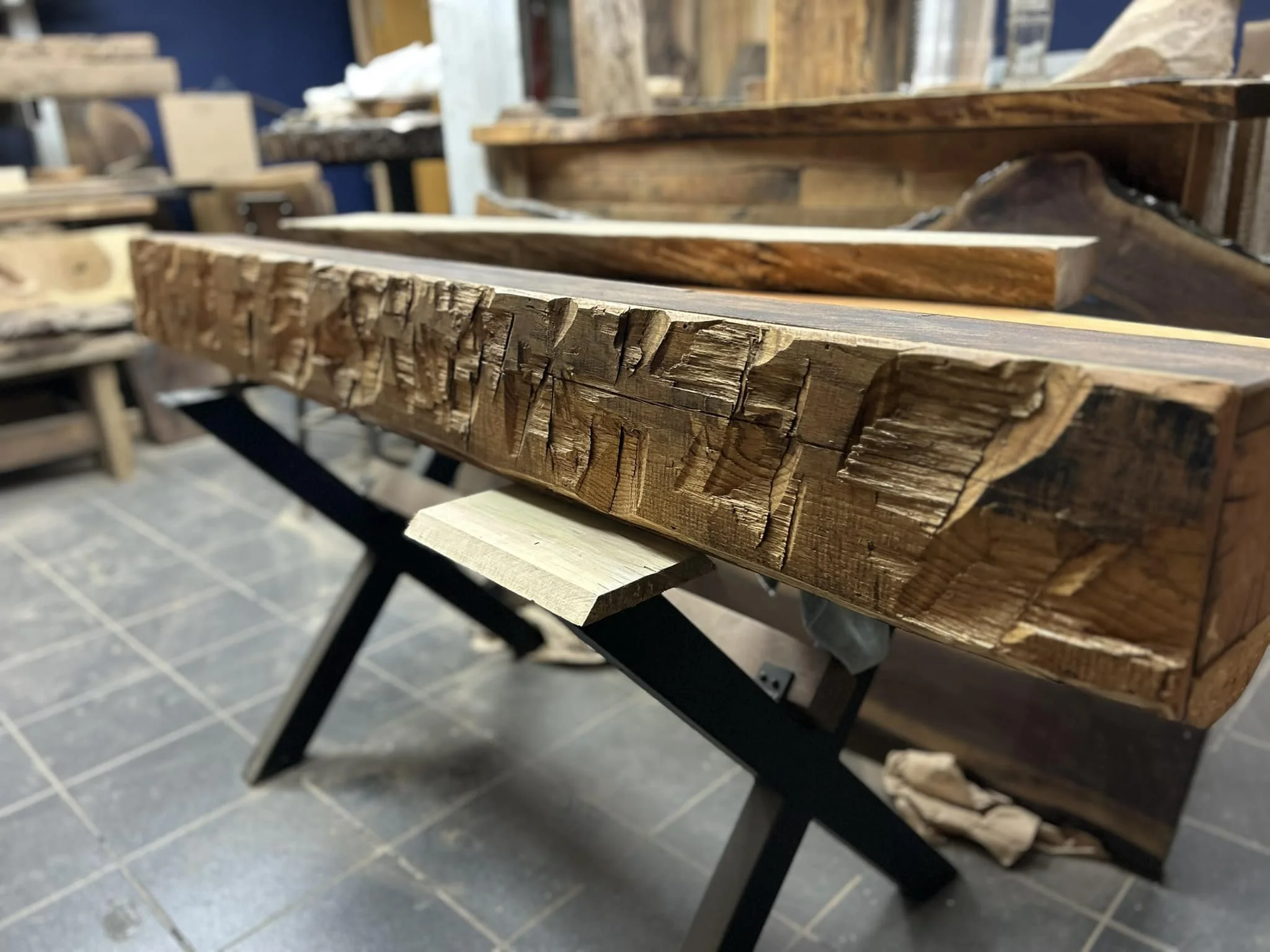 Hollow shelf or Mantel 
72&rdquo;x8&rdquo;x8&rdquo; with Backer for mounting 
350$