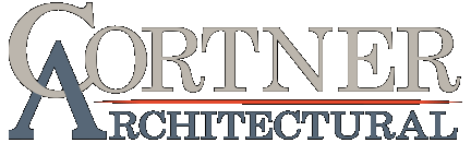 Logo for Gortner Architectural featuring stylized text with a prominent 'G' and the words 'Gortner Architectural'.