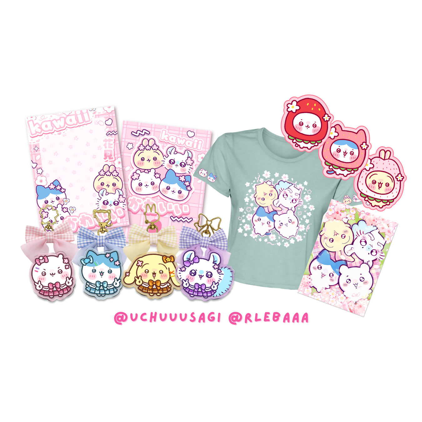 Fanmade Pop-Up Chiikawa Hanami Cafe: Premium Bundle