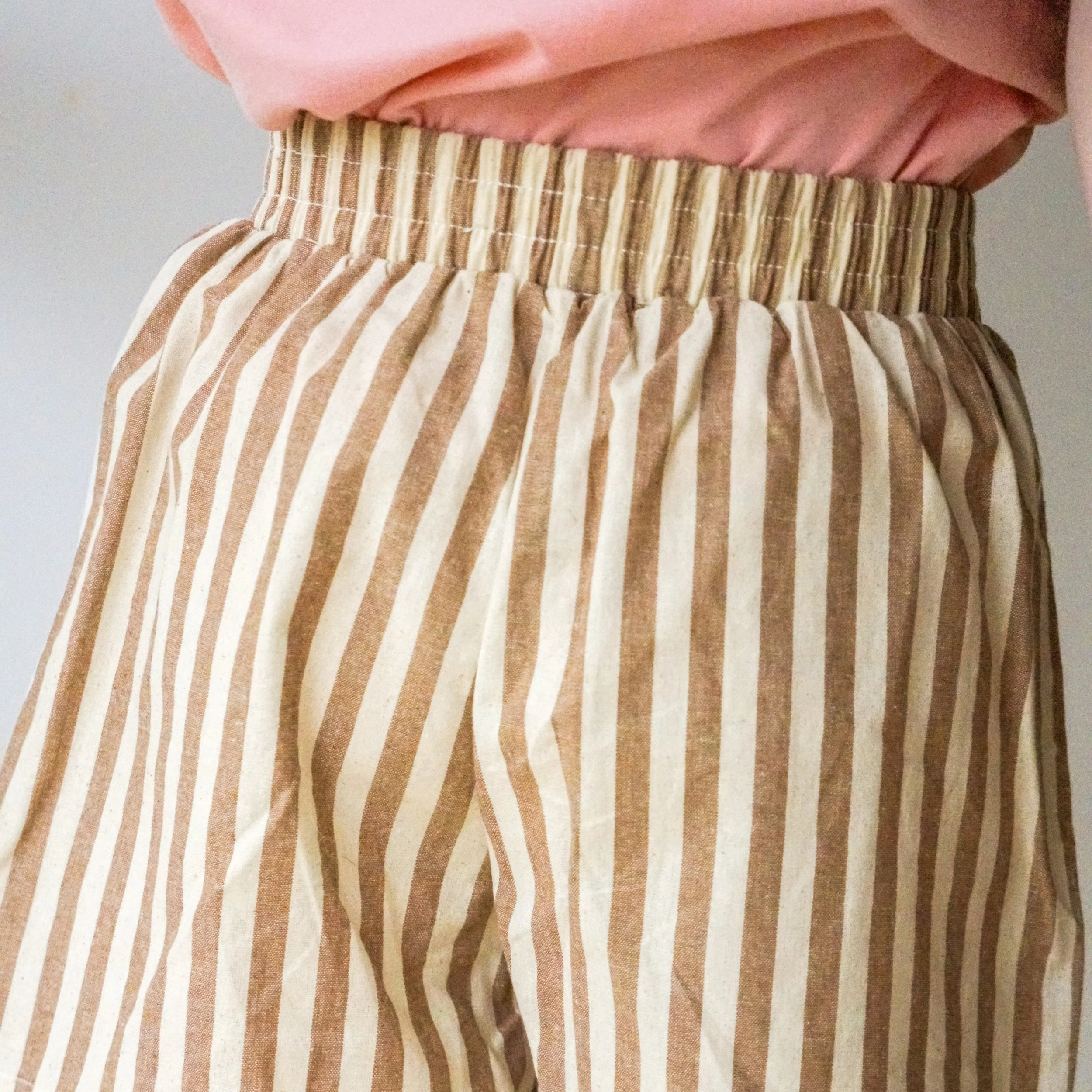 Stripe Khaki Shorts 8.jpeg