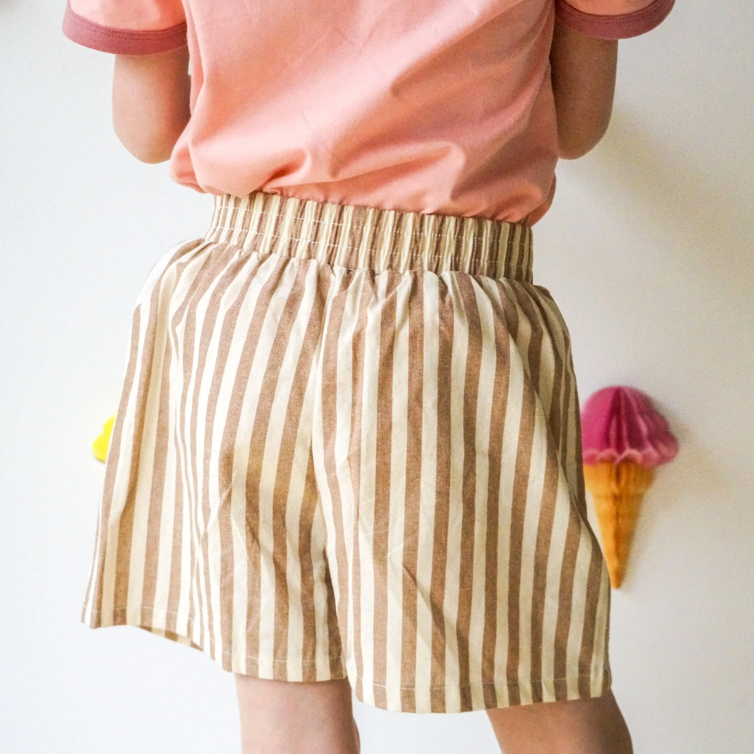 Stripe Khaki Shorts 5.jpeg