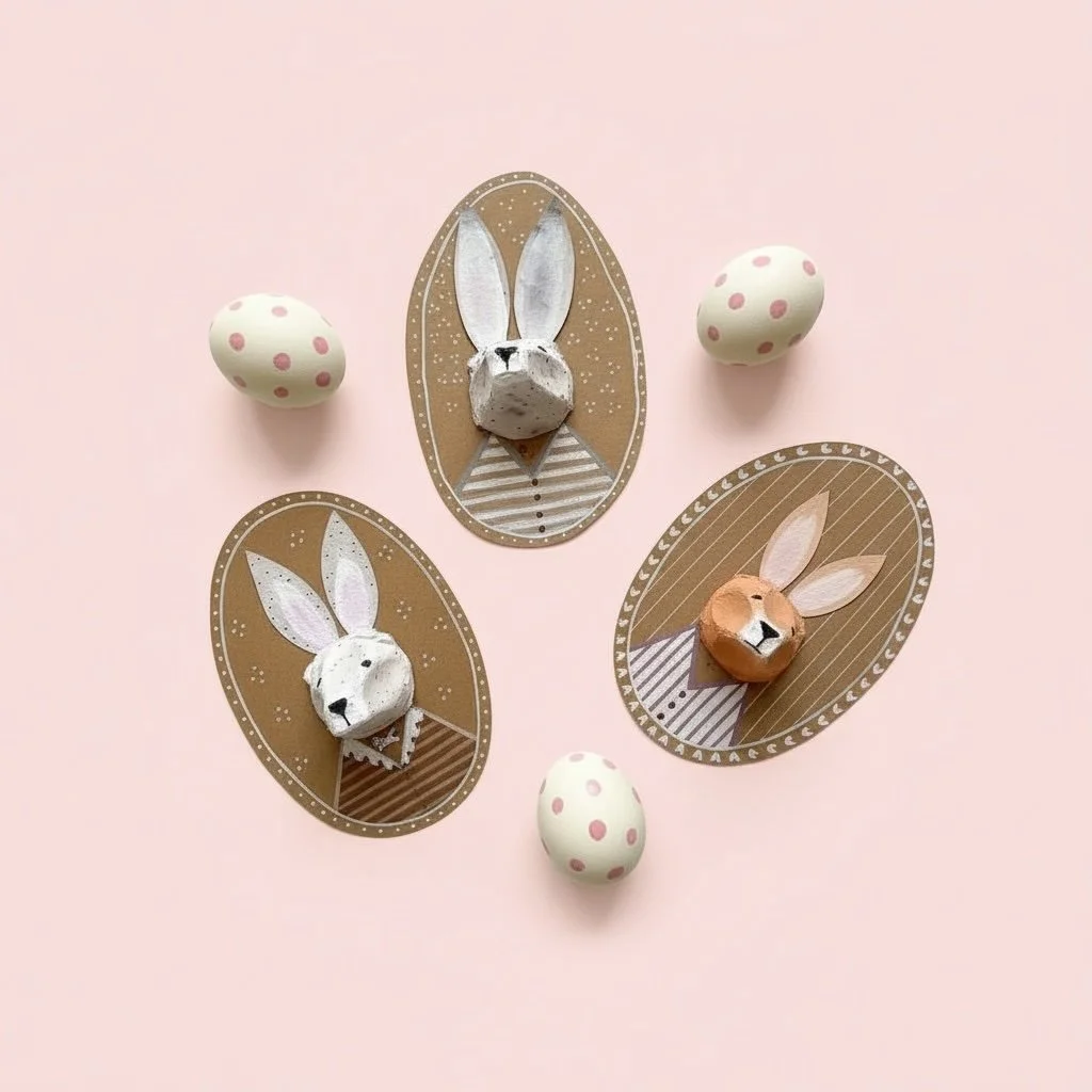 Woodland Bunny Portraits - Craft Class