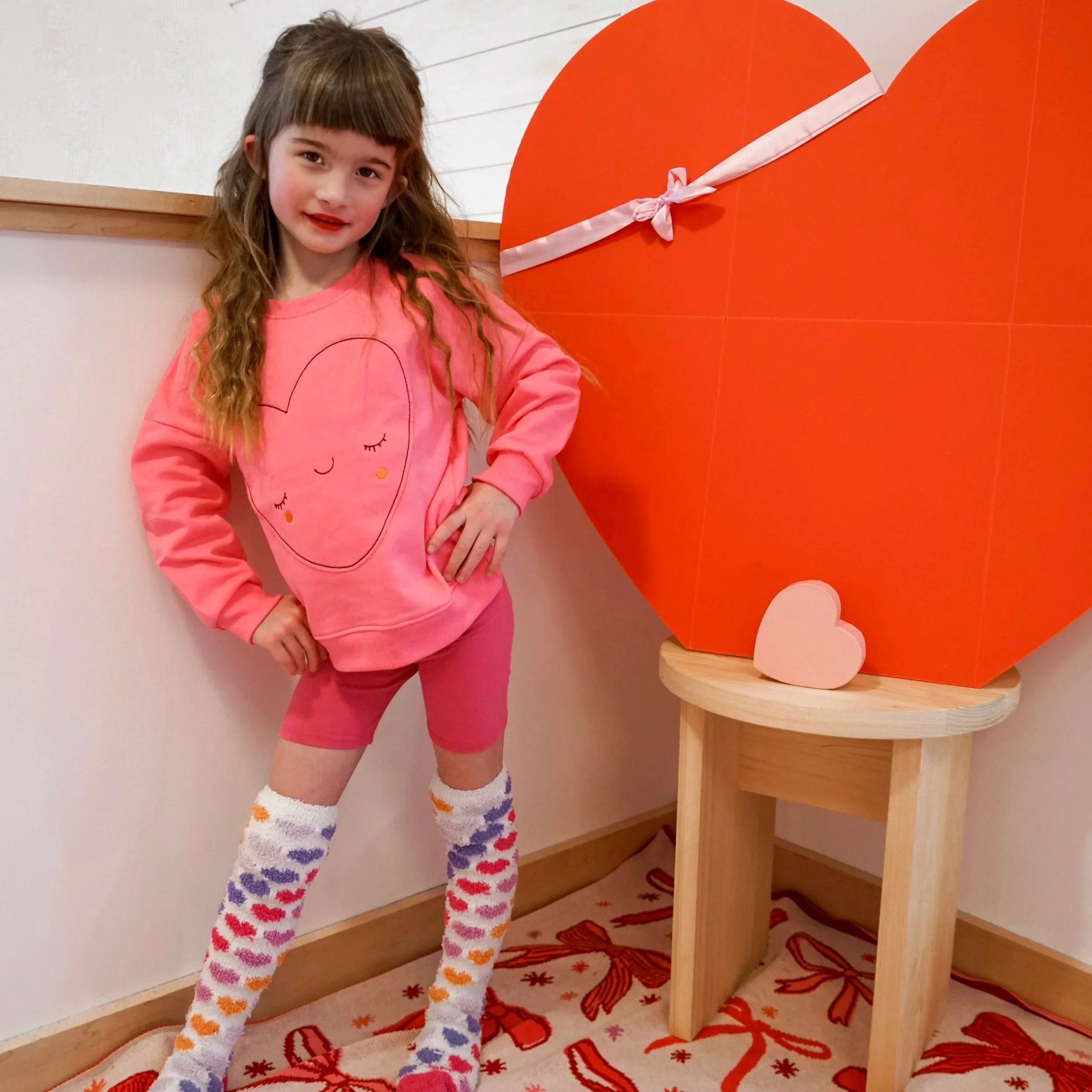 Smiley Heart Cozy Sweatshirt