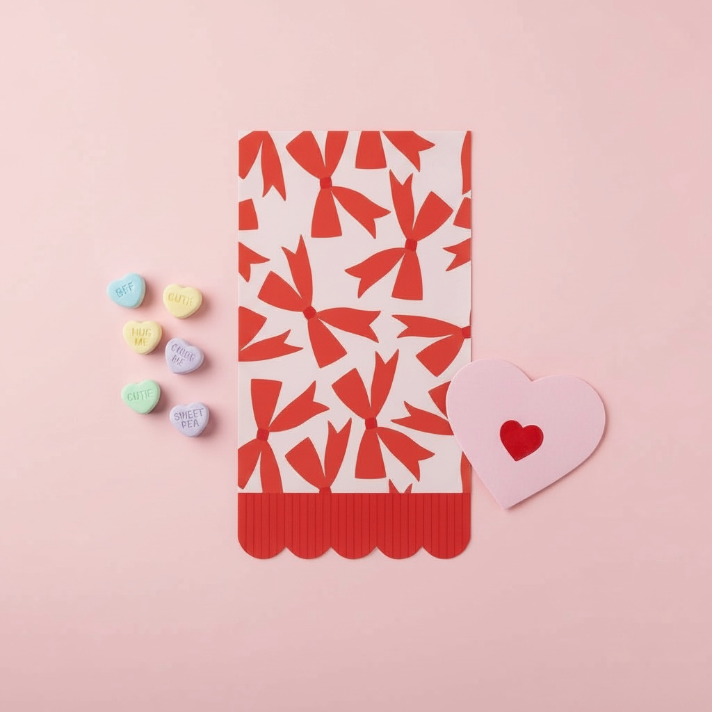 Red Bow Scalloped Fringe Napkins 1.png