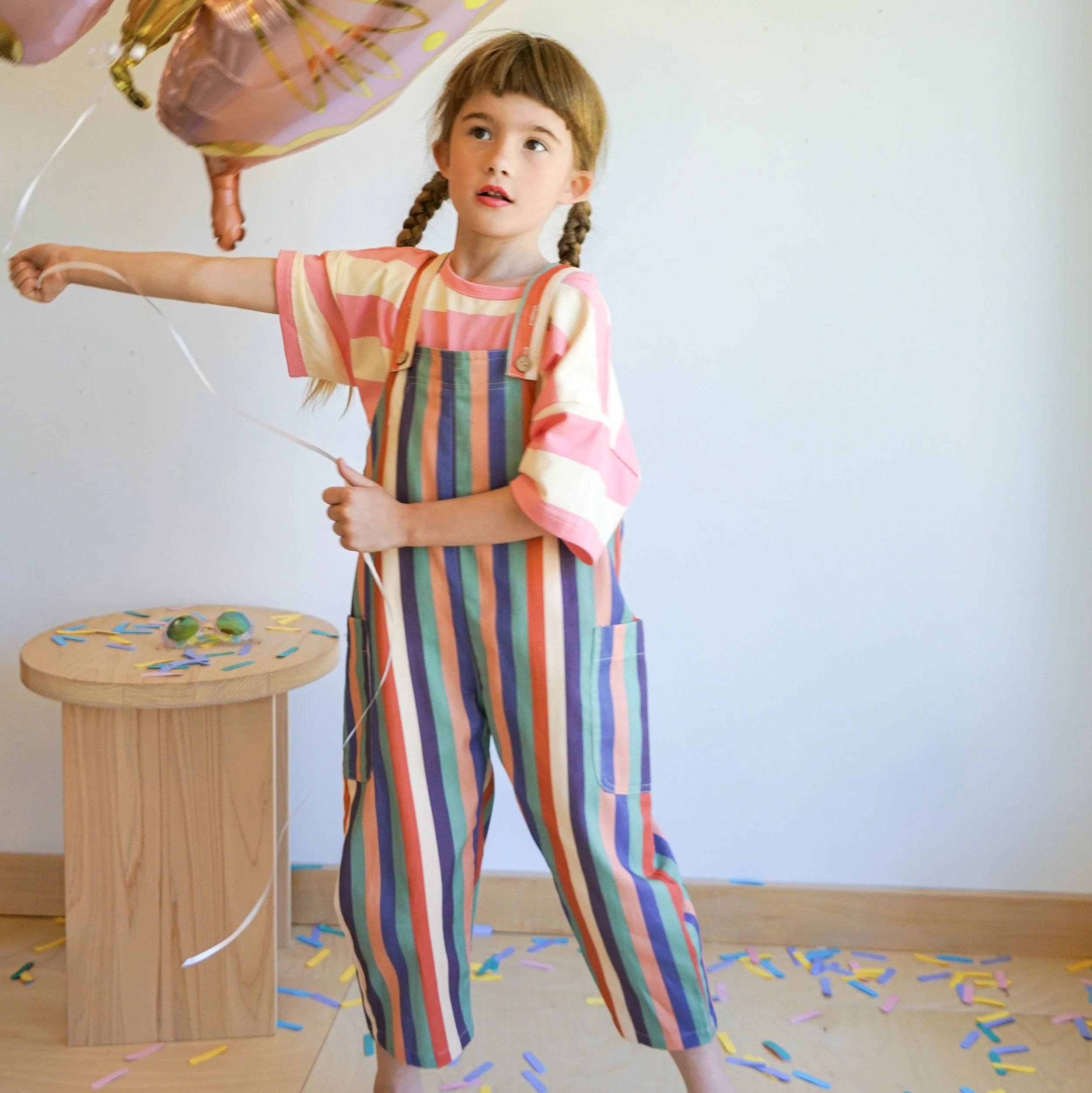 Rainbow Overalls