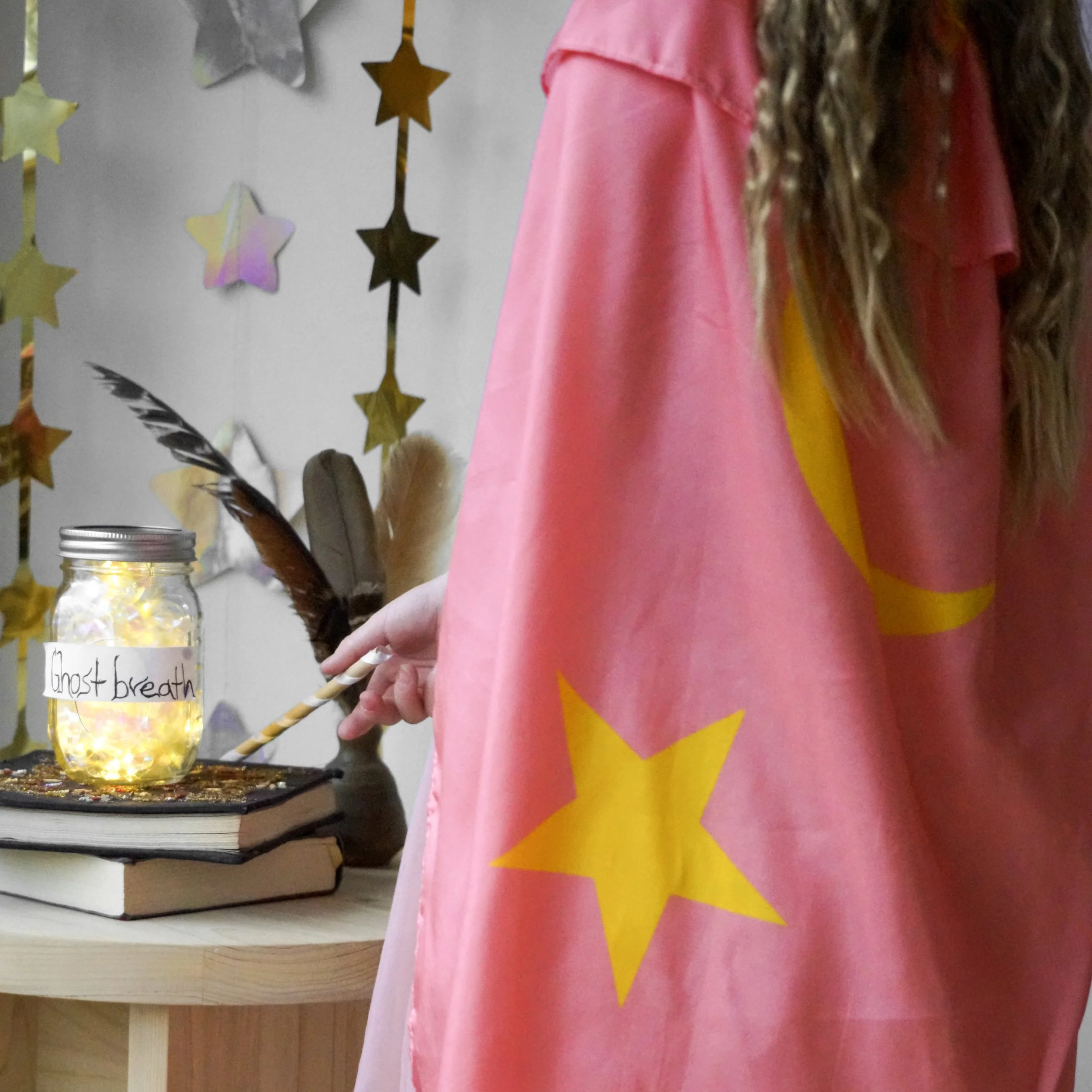 Pink Moon & Stars Cape 8.jpeg