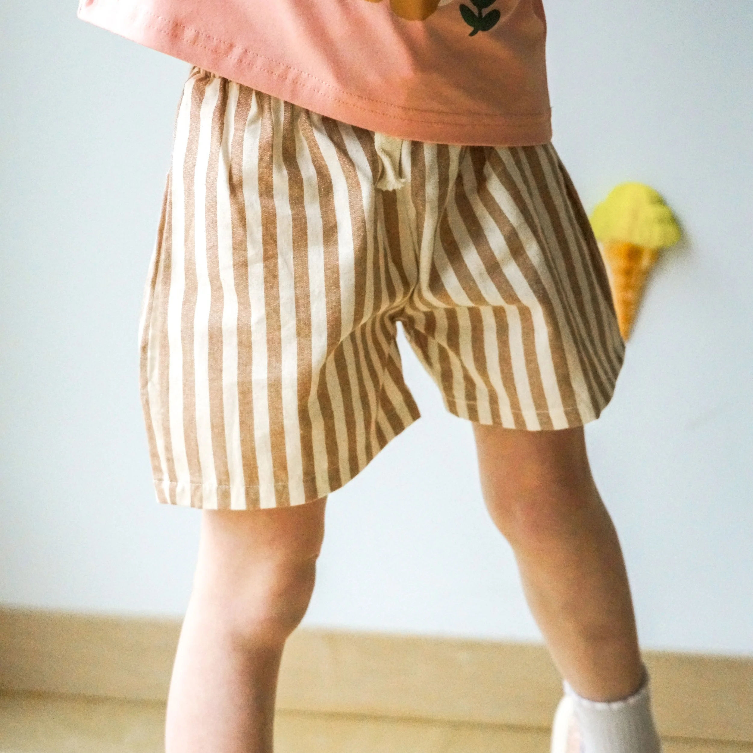 Stripe Khaki Shorts 2.jpeg