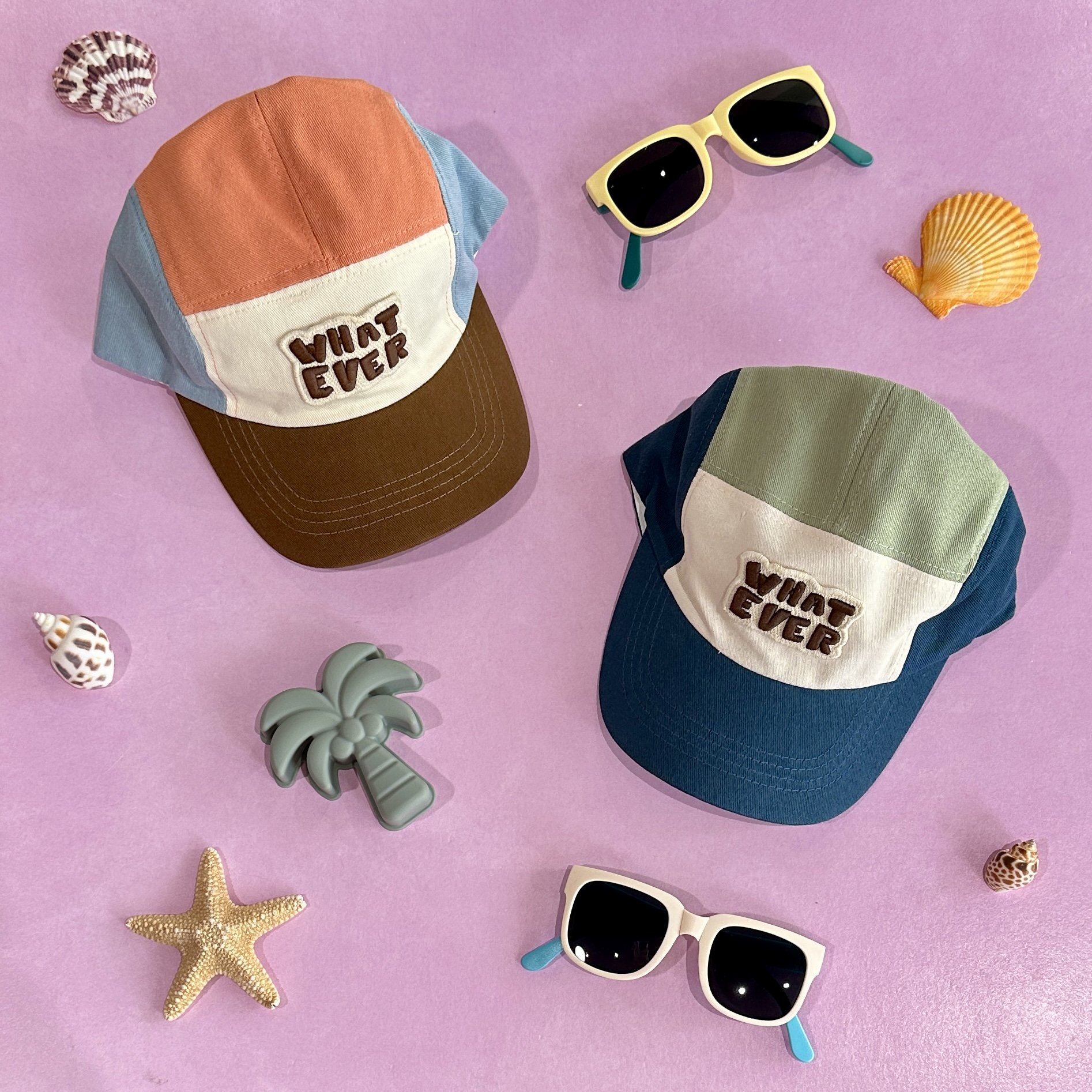 Whatever Color Block Baseball Hat 1.jpeg