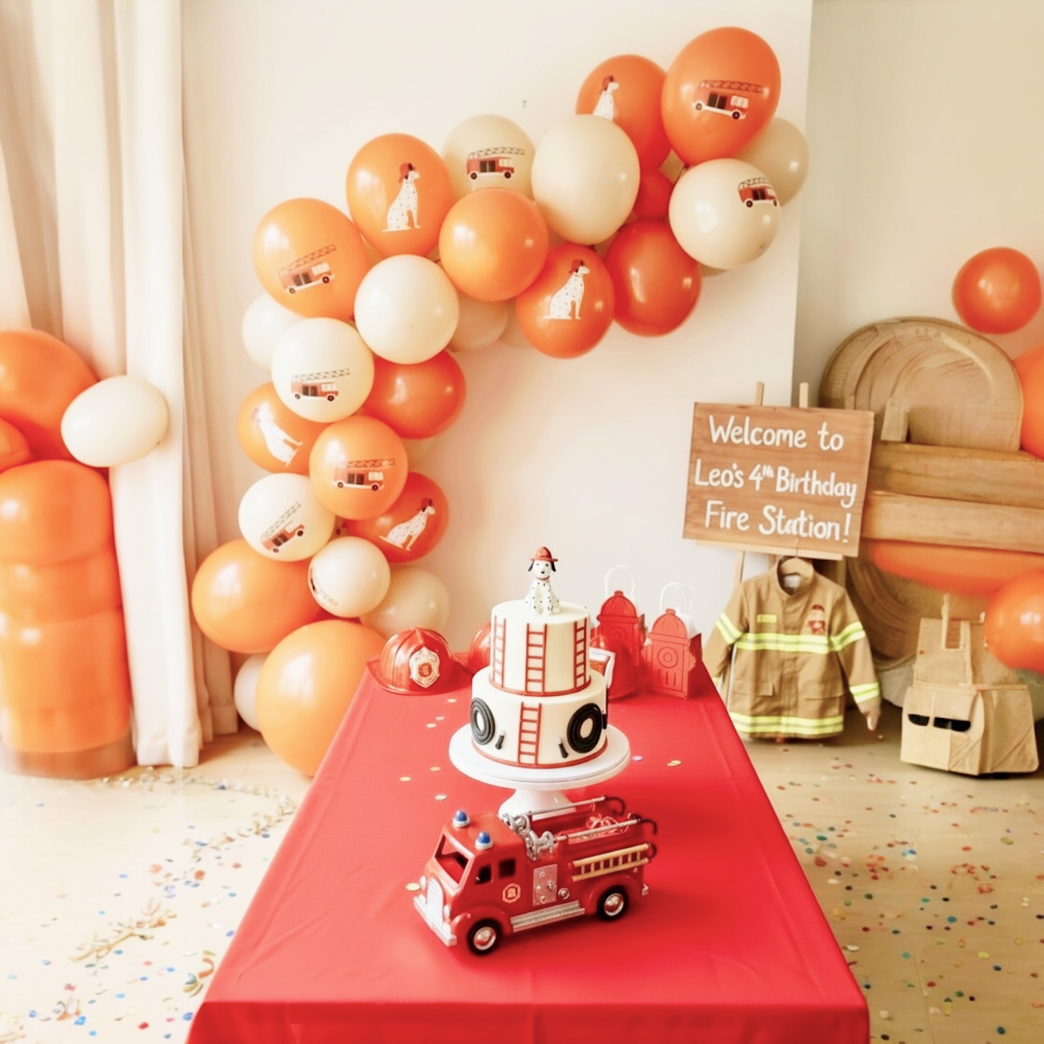 Firefighter Balloons