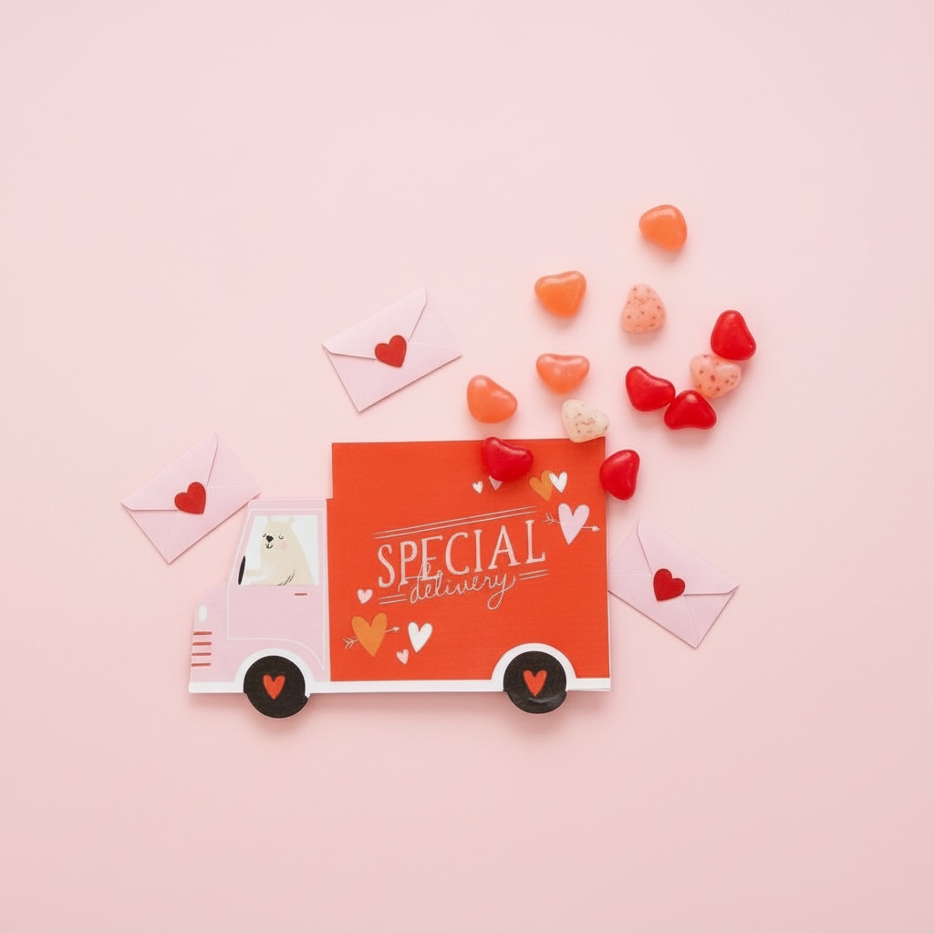 Special Delivery Love Truck Napkins 1.png
