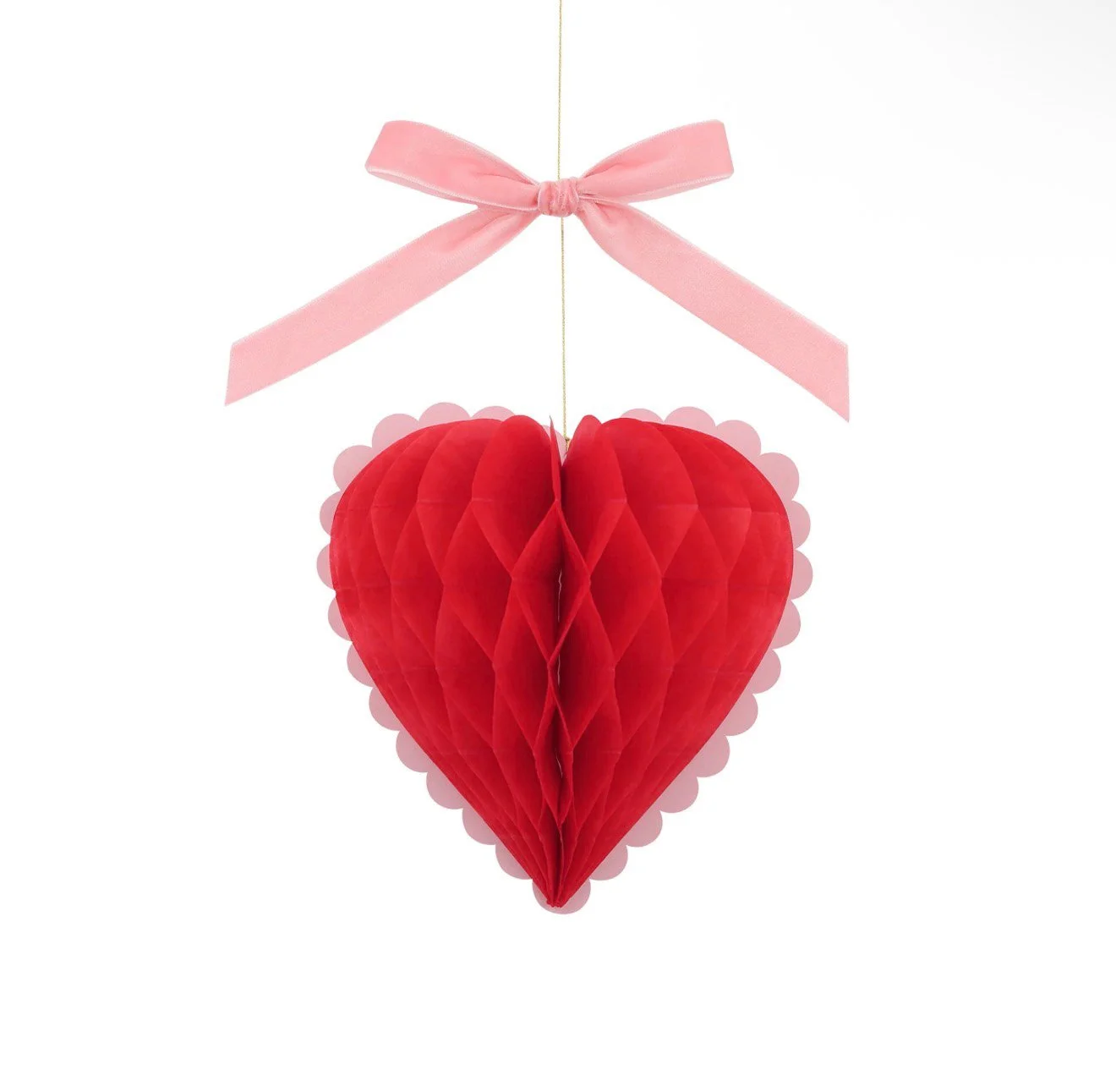 Honeycomb Heart Hanging Decorations 3.jpg