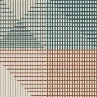 Axminster and Print Hospitality Carpets - suitable to pubs, clubs, hotels, bars:  Close-up of a woven fabric with beige, green, and red threads, displaying a textured pattern.