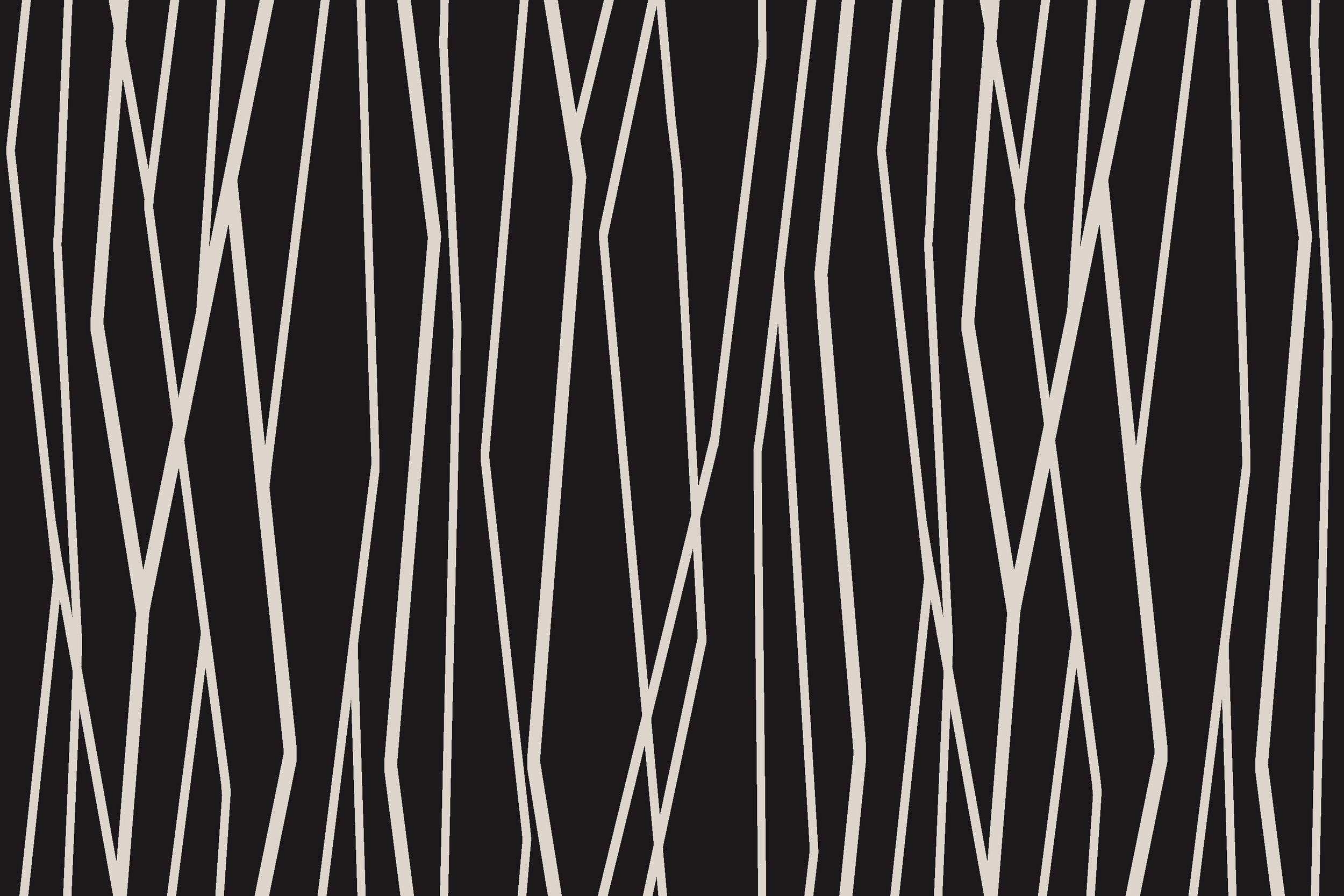 Pattern of irregular vertical white lines on a black background.