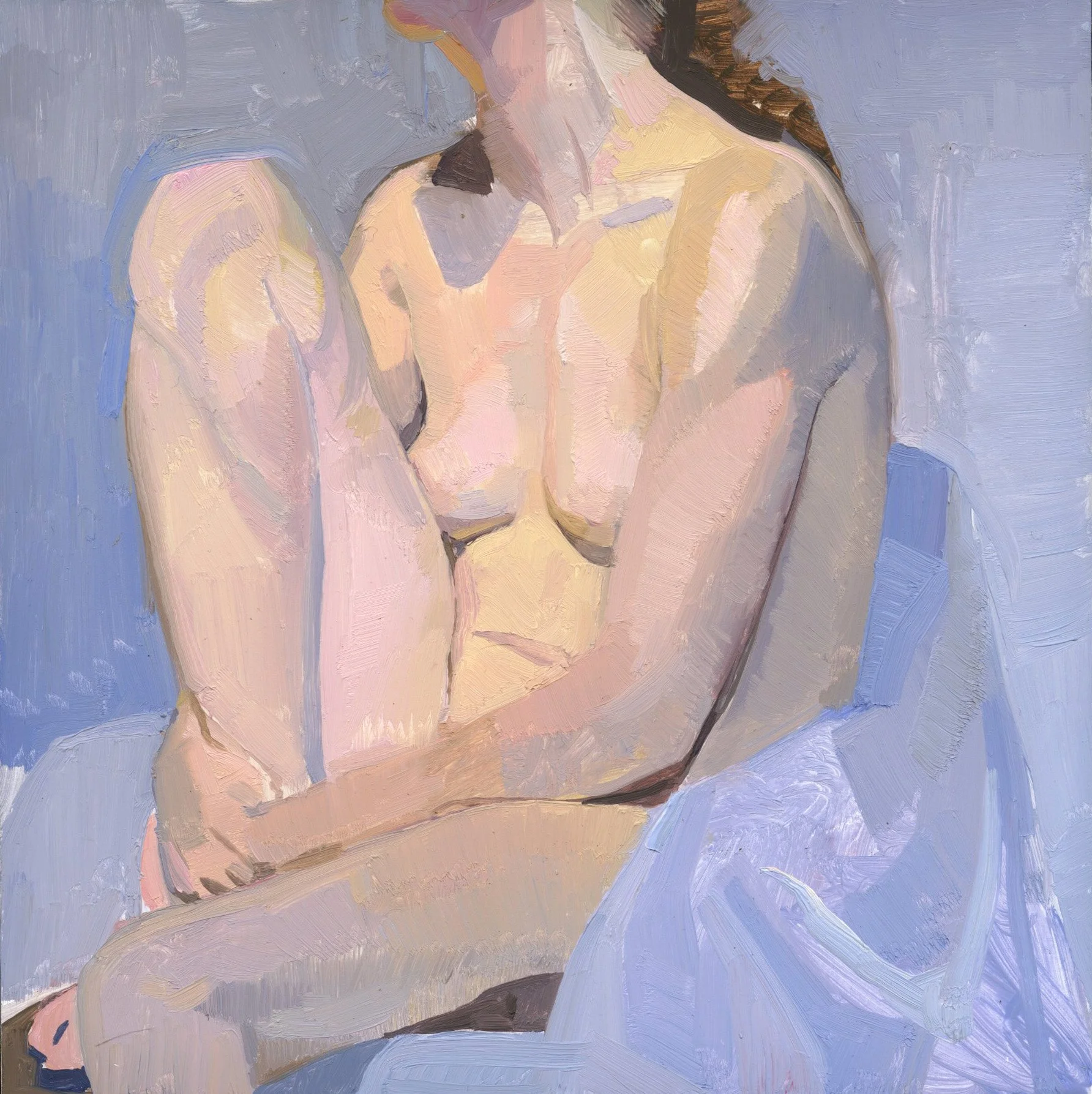 Nicole, oil on panel, 6" x 6", 2026