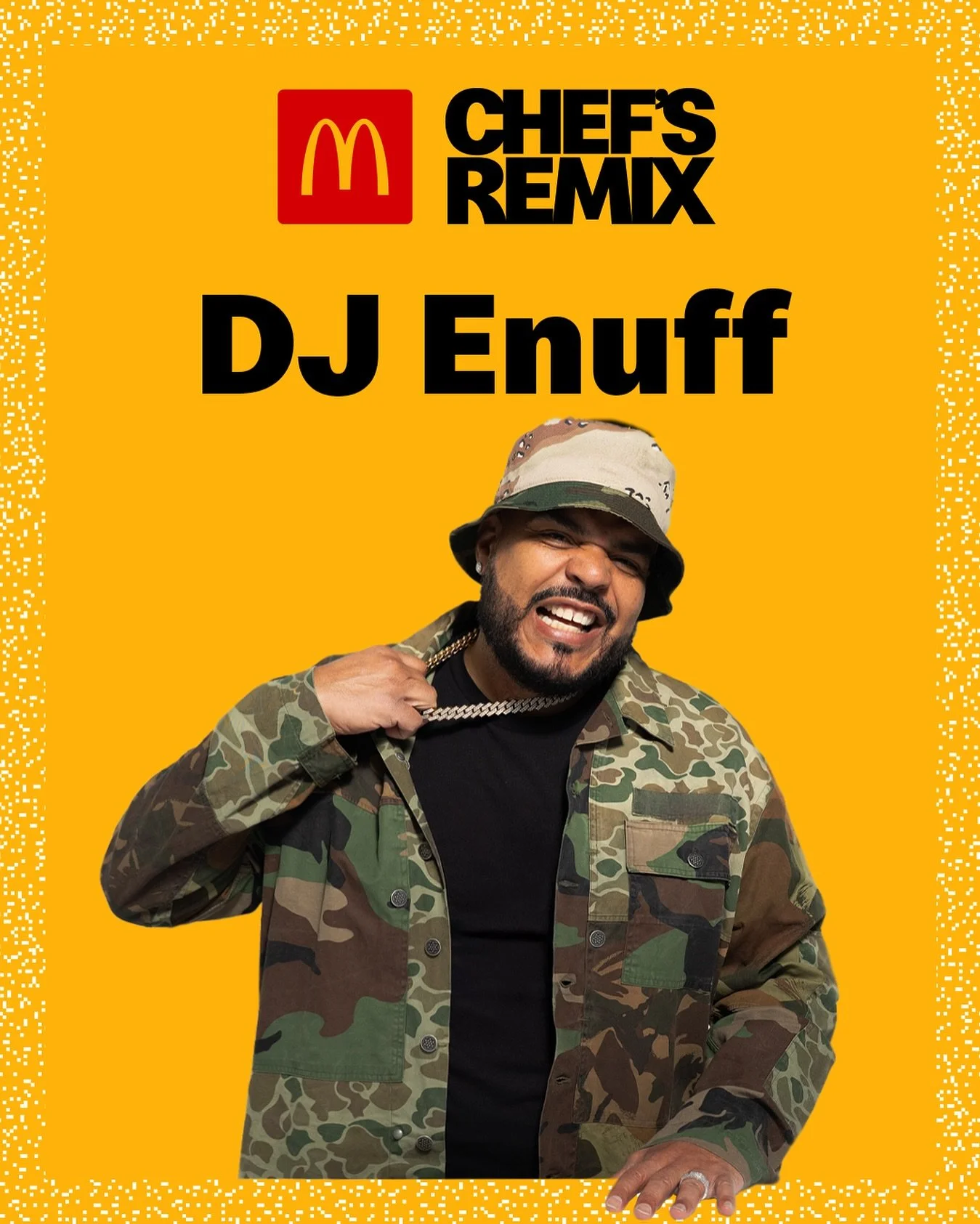 #ad NYC, it&rsquo;s go time! I&rsquo;m hosting the next #McDChefsRemix with @mcdonalds and trust&mdash;it&rsquo;s about to be legendary. The iconic Snack Wrap&reg; made its return, and we&rsquo;re celebrating with big flavors and even bigger vibes. S