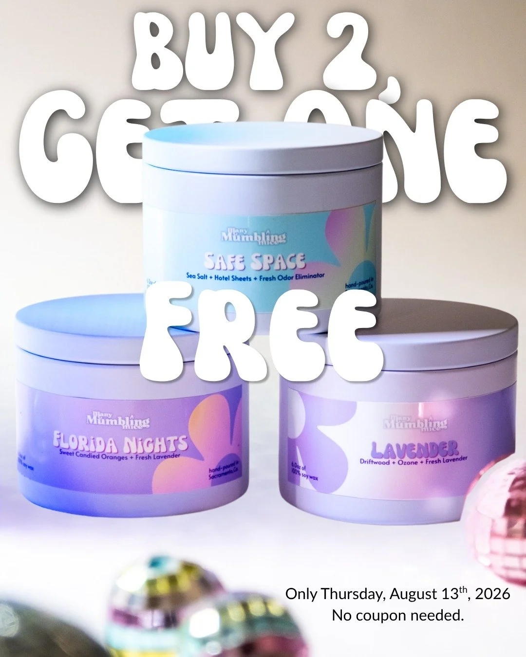 Surprise! Today until midnight I have the buy 2 get 1 FREE sale! Three for Thursday, I'll call it hehe

Grab ANY items in the shop while you can (excluding gifts, bundles, and subscriptions, and swag). The next restock won't be for a few weeks, so gr