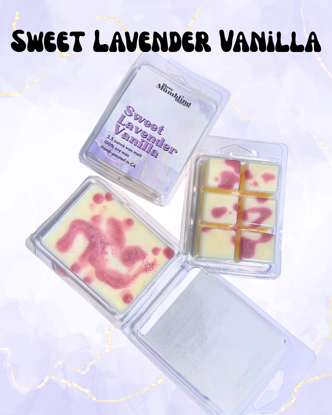 Sweet Lavender Vanilla Wax Melt
