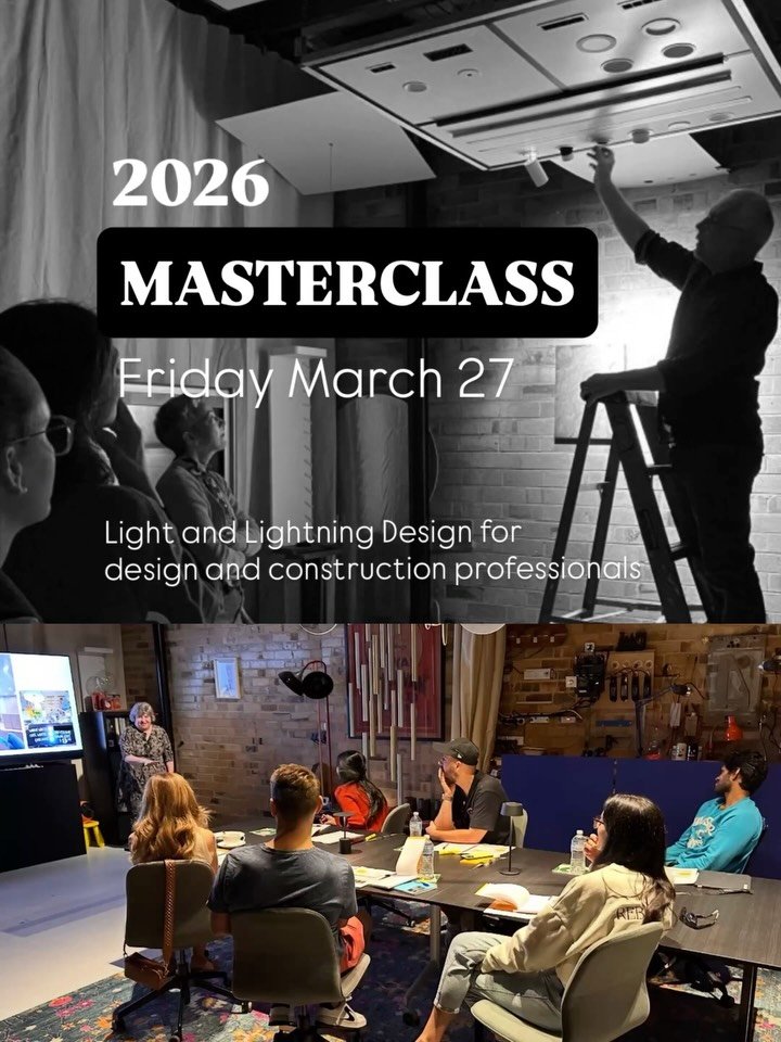 This is an immersive, in-person learning experiences at our Moorabbin studio. 

Date:  27th MARCH 2026 - 9.30am to 4.00pm
BOOK NOW and secure your seat!

WHO IT&rsquo;S FOR:
Interior designers, architects, builders, and electricians with experience i