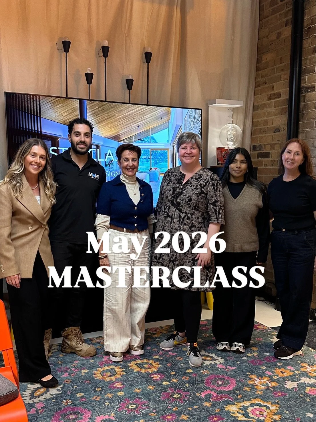 Another amazingly engaged group in today&rsquo;s Masterclass, I hope they&rsquo;re all feeling enlightened and ready to implement their newly acquired lighting knowledge into future projects.

I extend a big THANK YOU all for your participation and d