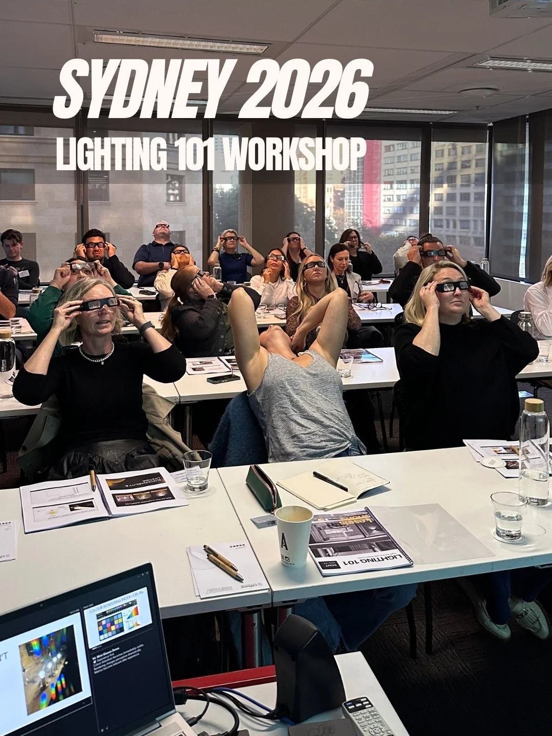 A room full of curious minds joined me in Sydney yesterday for Lighting 101, eager to learn how to make better lighting choices for their projects or homes. 

Thank you to everyone who attended. I hope you left feeling enlightened, inspired, and read
