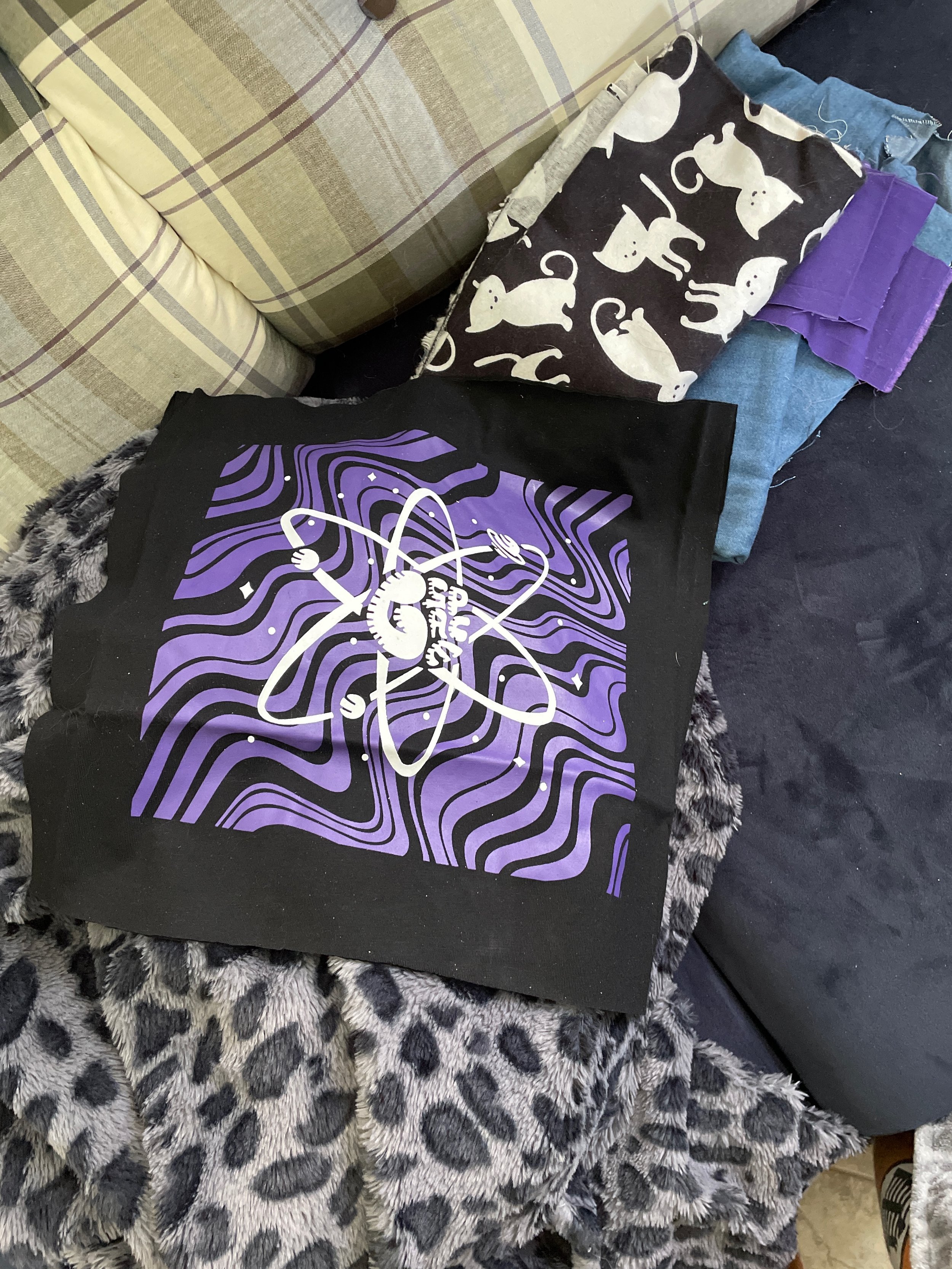 Up-Cycled G-Space Tote Bag