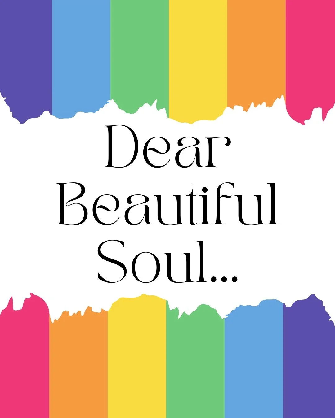 Dear Beautiful Soul,

I see you. I see you holding two truths in your hands - who you are and who you've always been - refusing to let go of either, even when the people who raised you told you that you had to choose.

I see the courage it takes to c