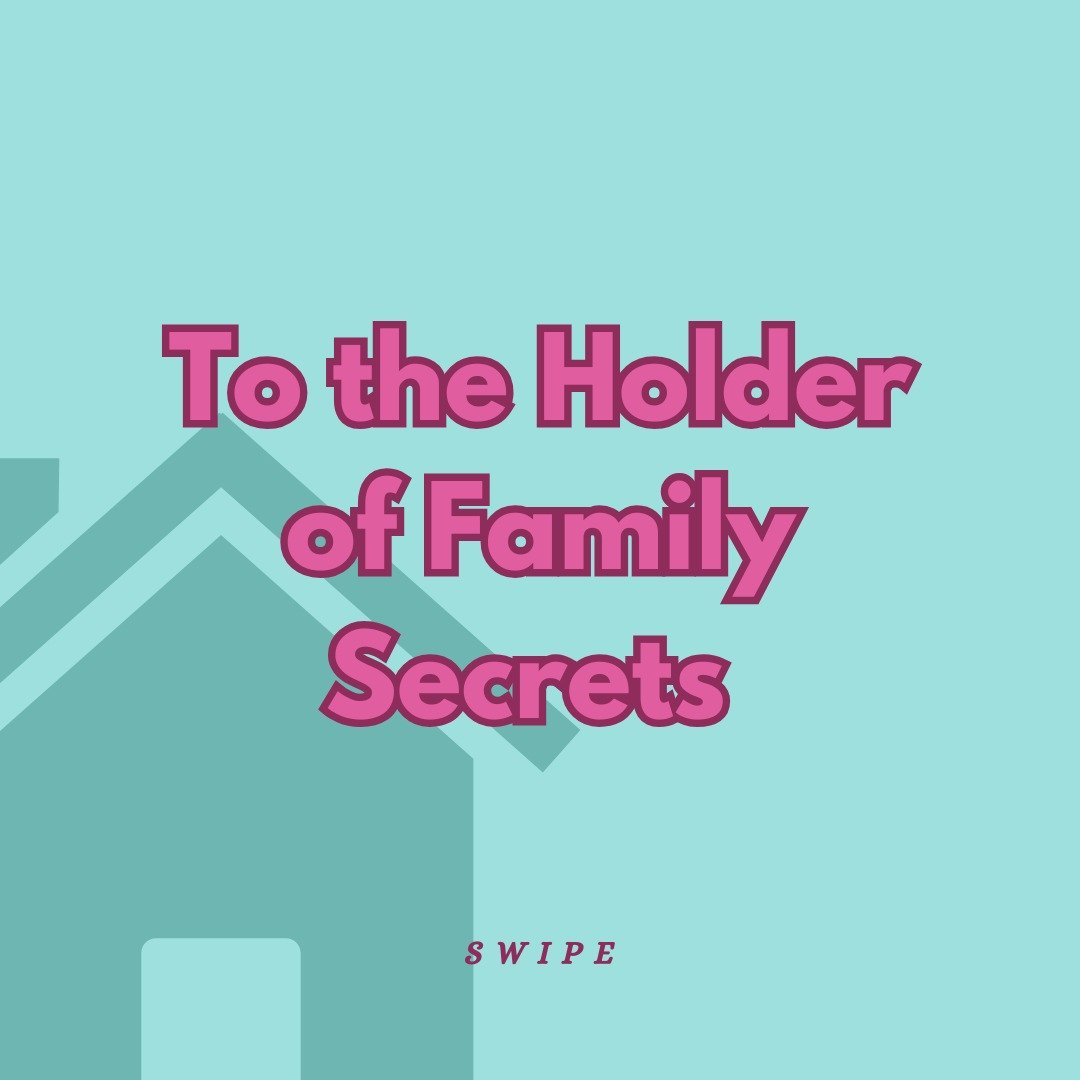 To the ones who see the flames but feel unheard 🔥

Being the holder of family secrets can feel isolating&mdash;especially when speaking your truth feels like it might tear everything apart. But here's what I need you to know: you didn't create the d
