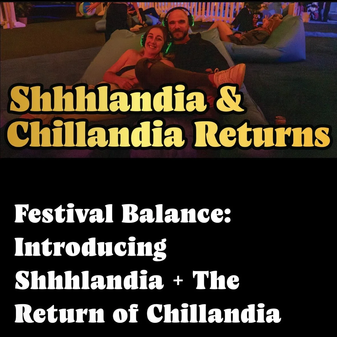 Find @wildchrs supporting the onsite low-sensory chill zone 5pm-close throughout the weekend for a quiet space to reset and get connected.  https://rifflandia.com/blogs/news/chillandia-shhhlandia